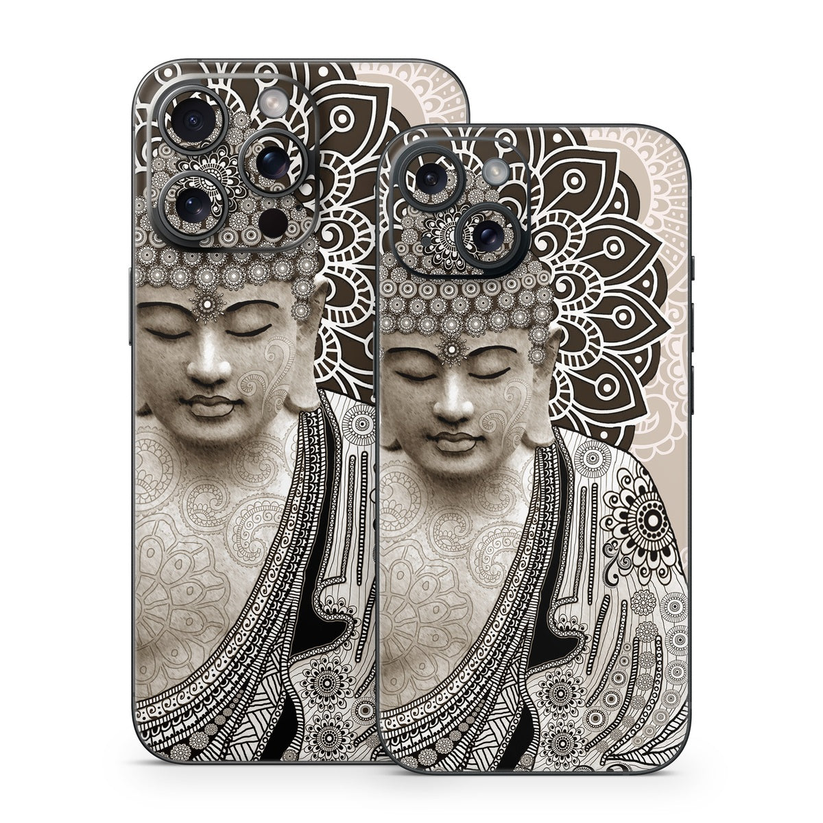 Meditation Mehndi - Apple iPhone 15 Skin