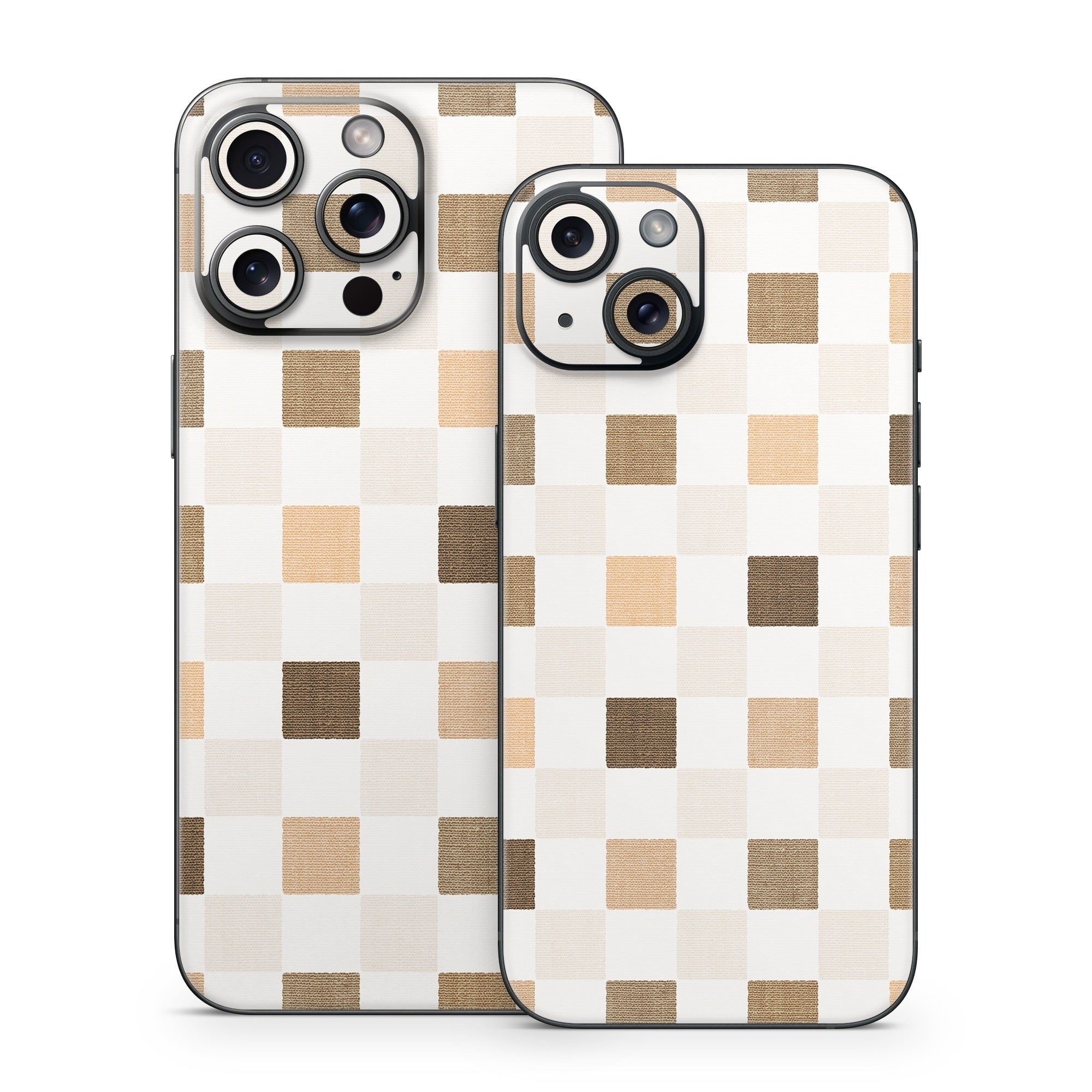 Neutral Checker - Apple iPhone 15 Skin