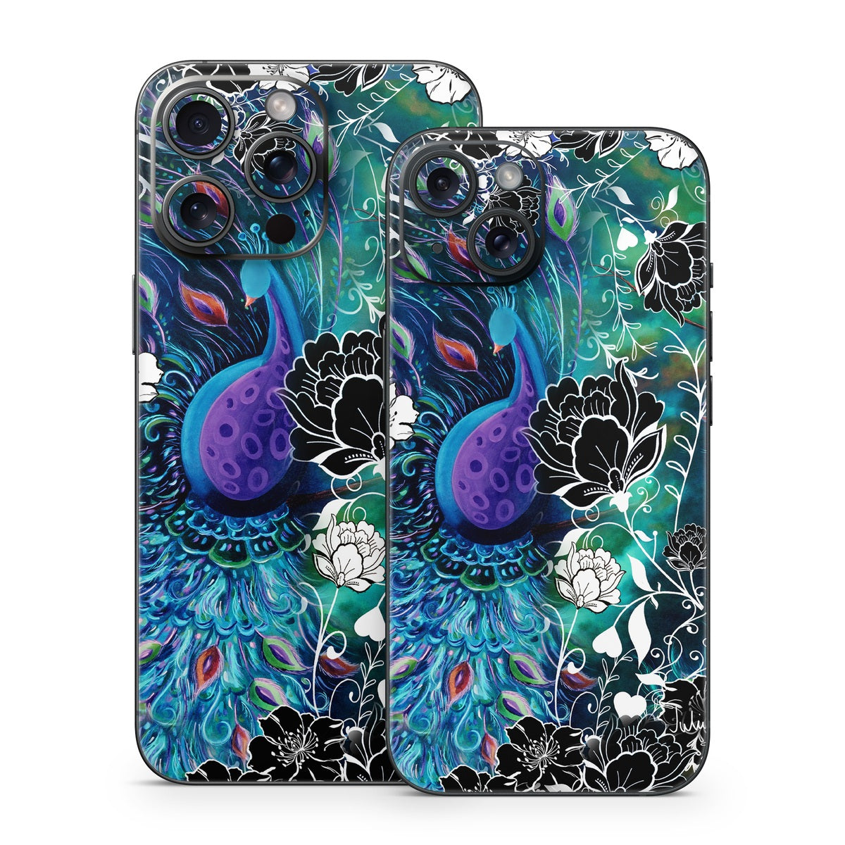 Peacock Garden - Apple iPhone 15 Skin