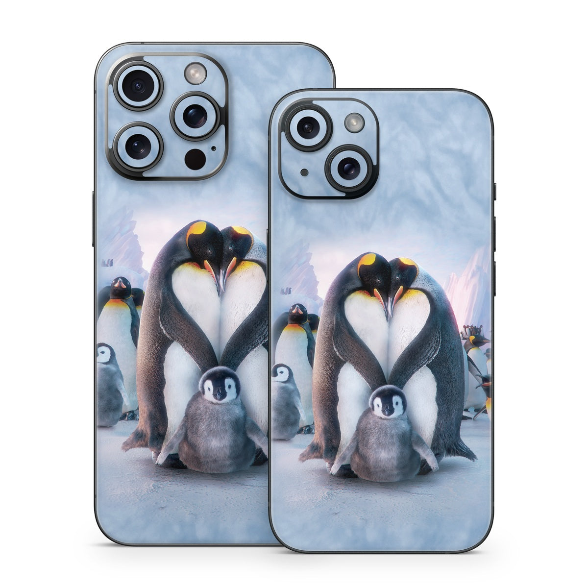 Penguin Heart - Apple iPhone 15 Skin