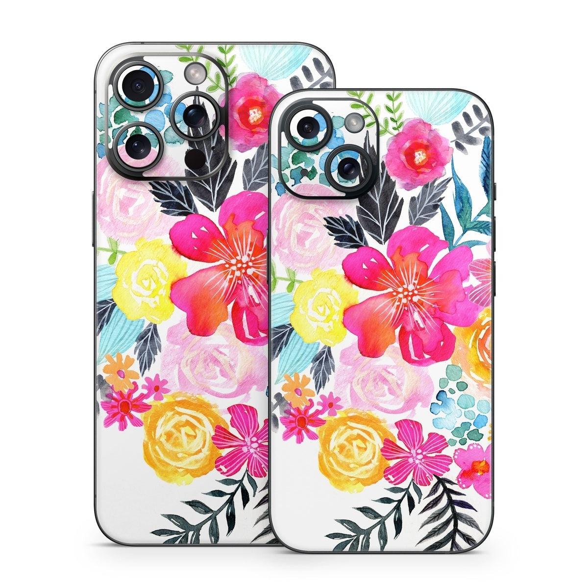 Pink Bouquet - Apple iPhone 15 Skin