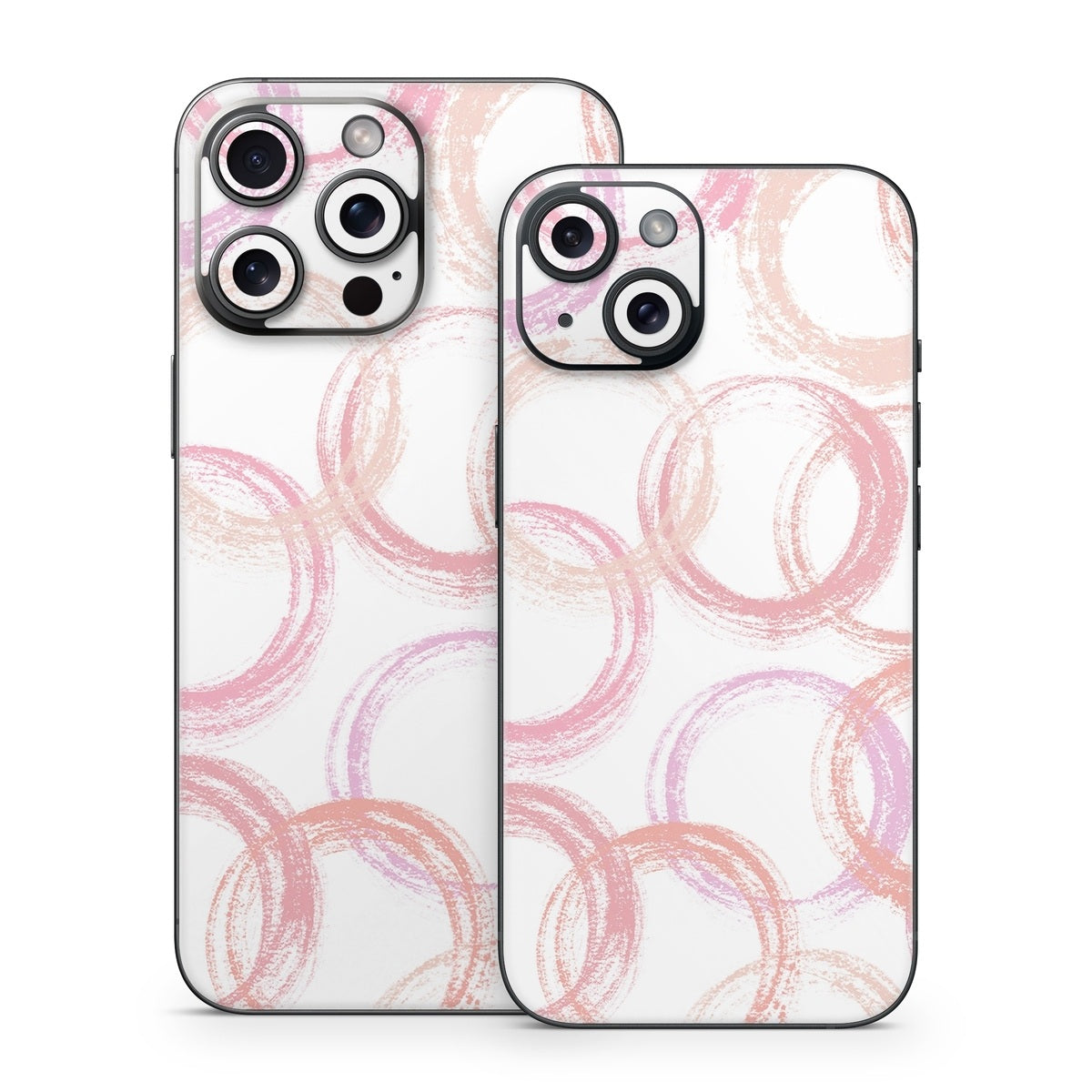 Pink Circles - Apple iPhone 15 Skin