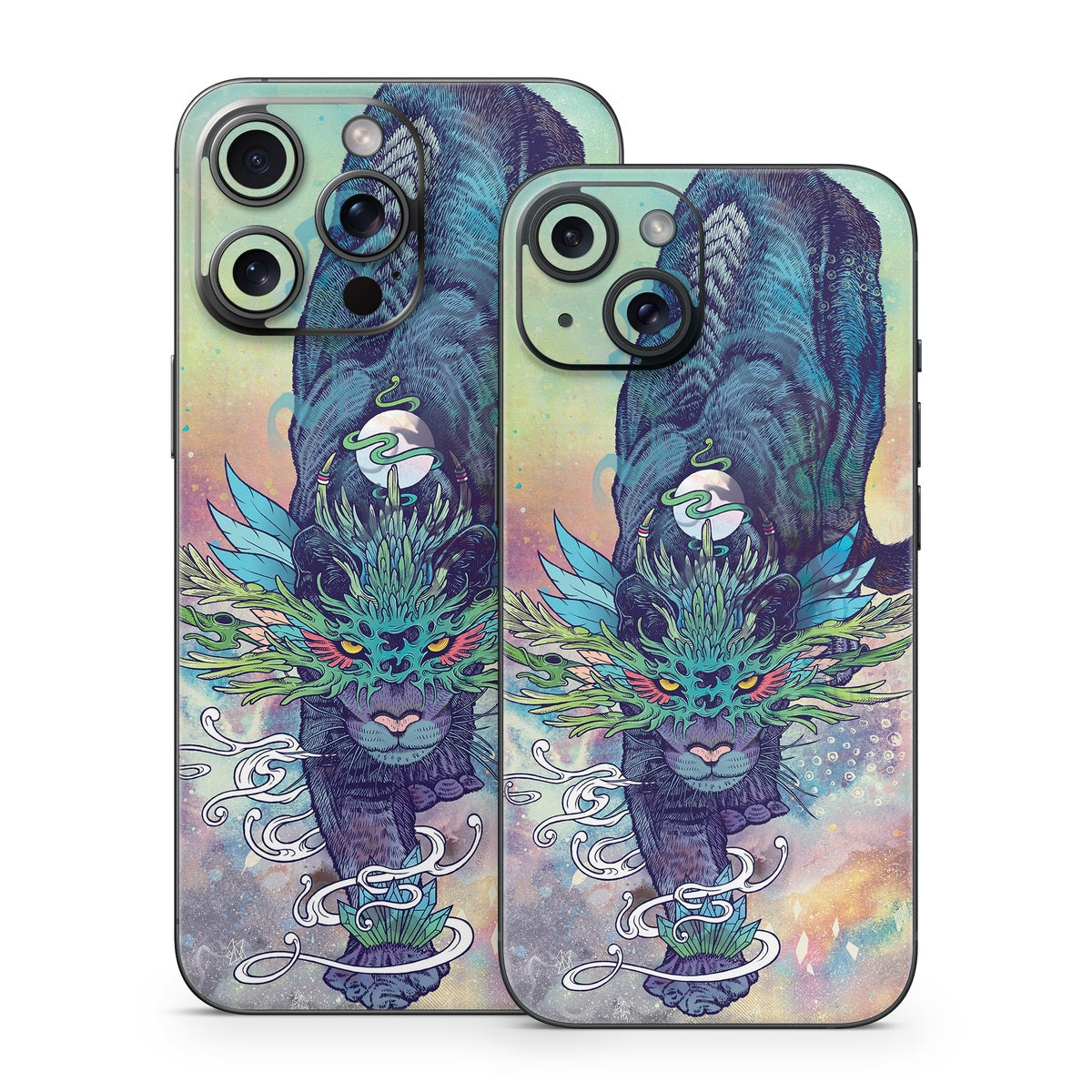 Spectral Cat - Apple iPhone 15 Skin