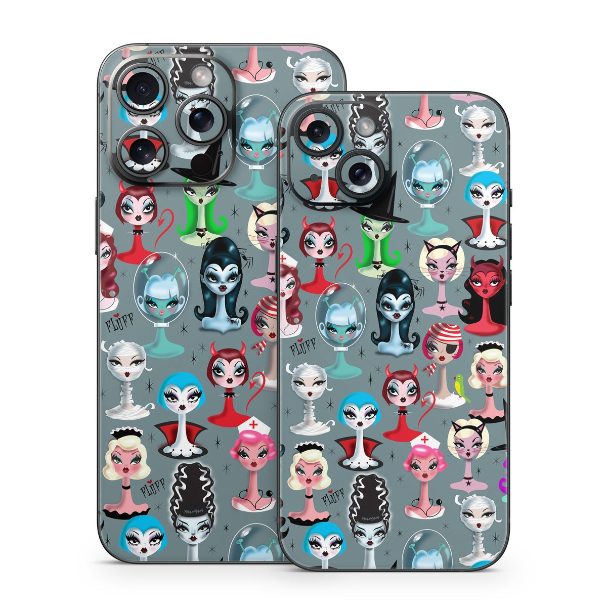 Spooky Dolls - Apple iPhone 15 Skin