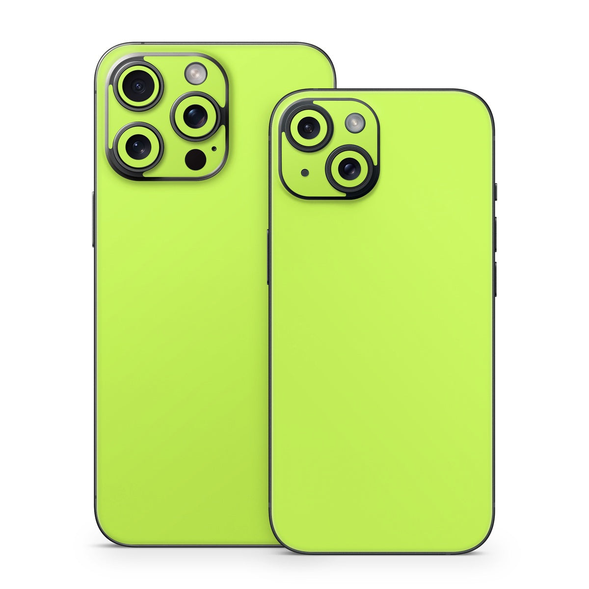 Solid State Lime - Apple iPhone 15 Skin