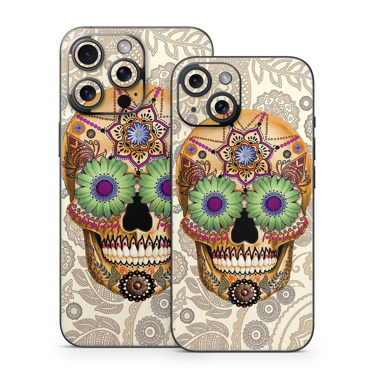 Sugar Skull Bone - Apple iPhone 15 Skin