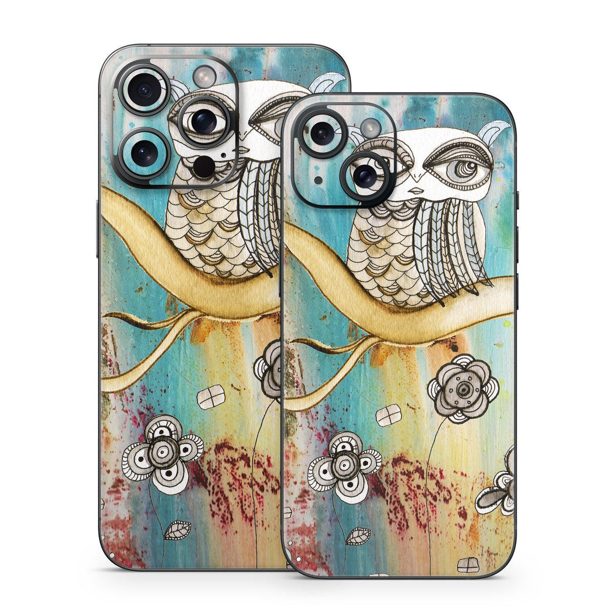 Surreal Owl - Apple iPhone 15 Skin