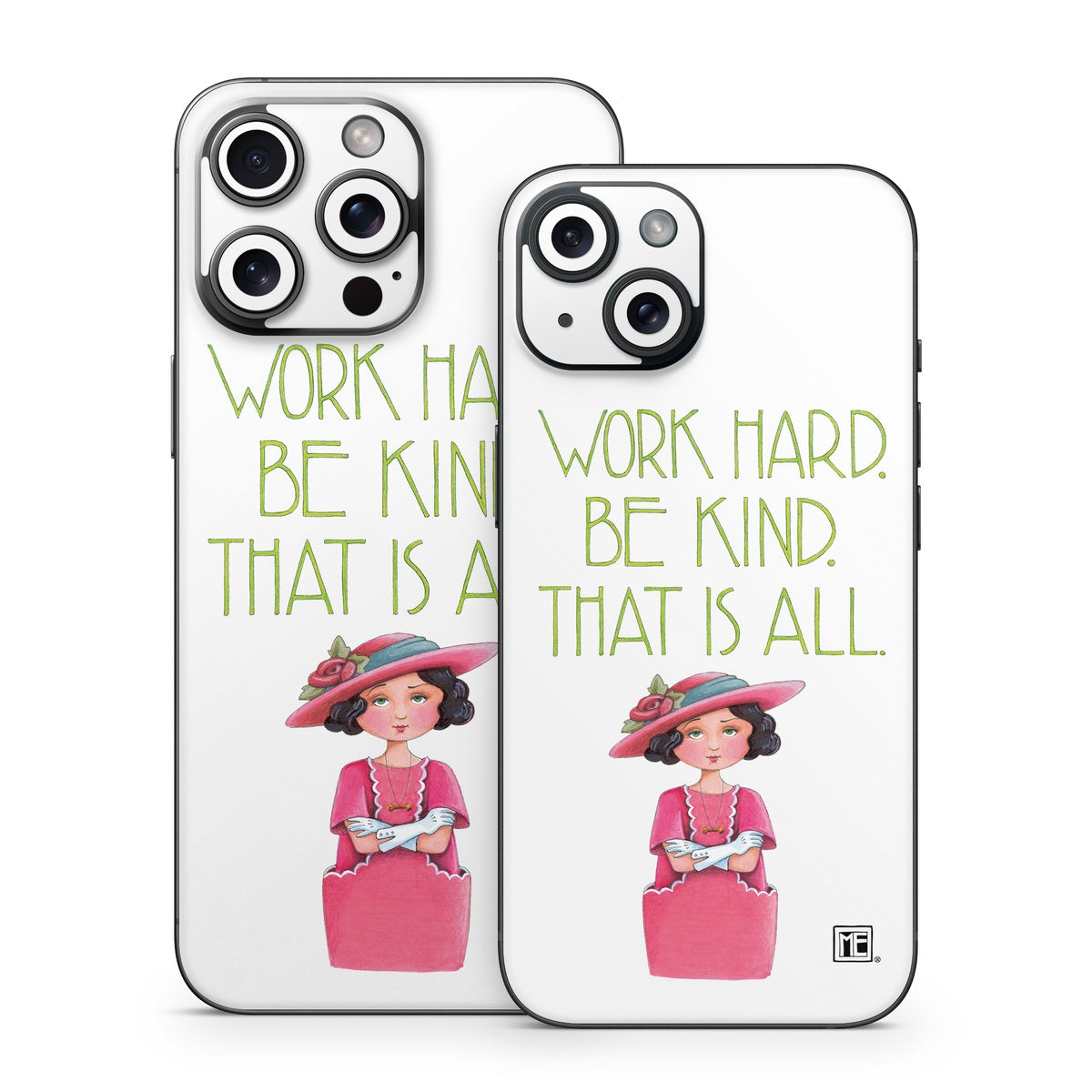 Work Hard - Apple iPhone 15 Skin