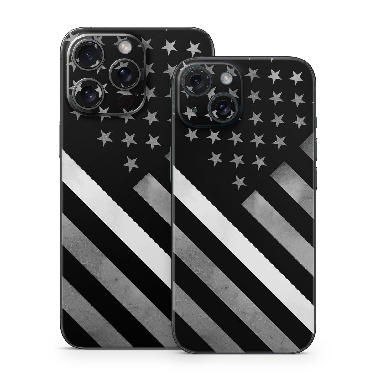 Thin White Line Hero - Apple iPhone 15 Skin