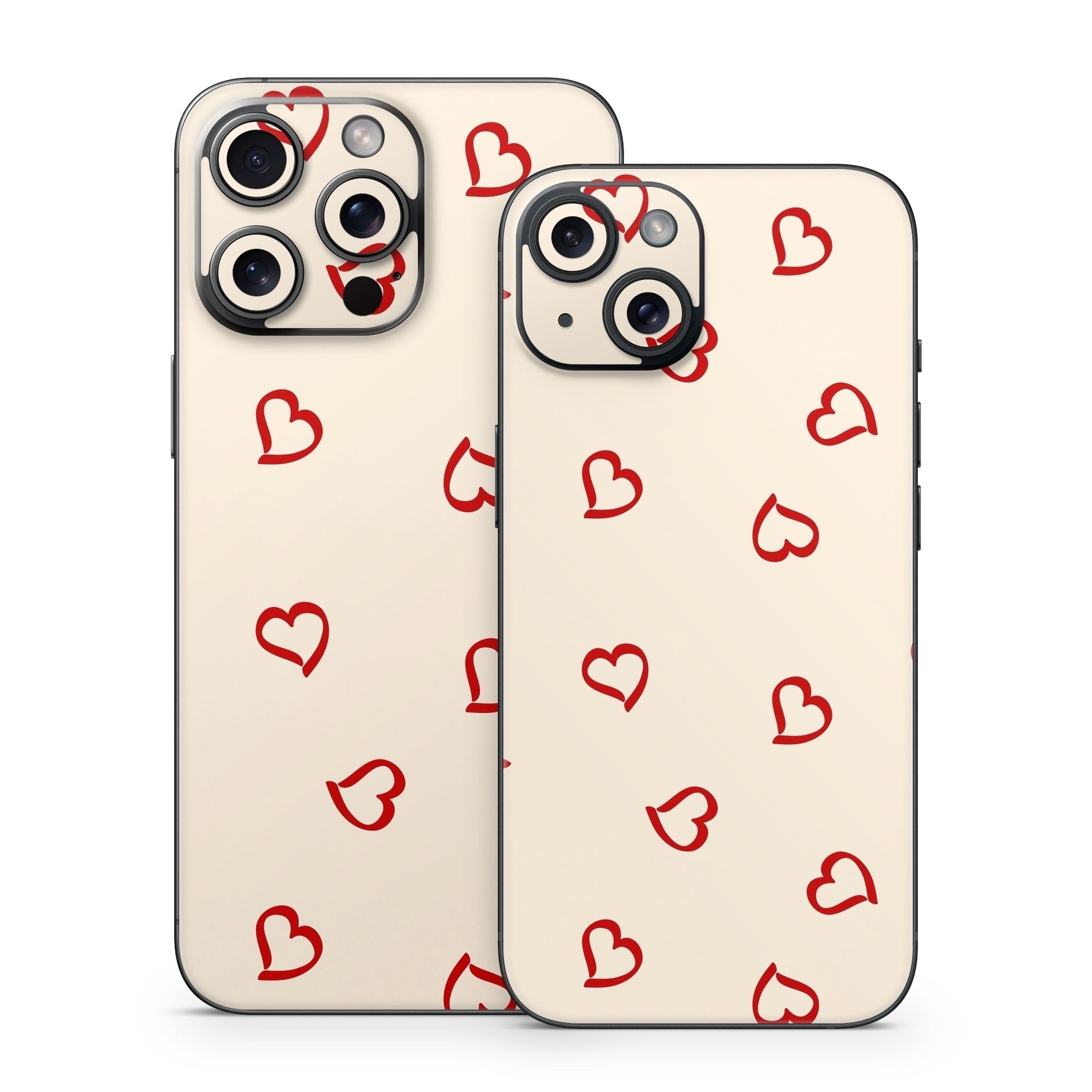 Tumbling Valentines - Apple iPhone 15 Skin