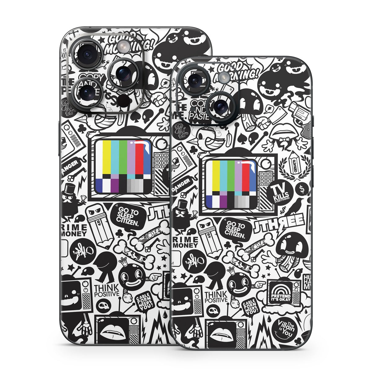 TV Kills Everything - Apple iPhone 15 Skin