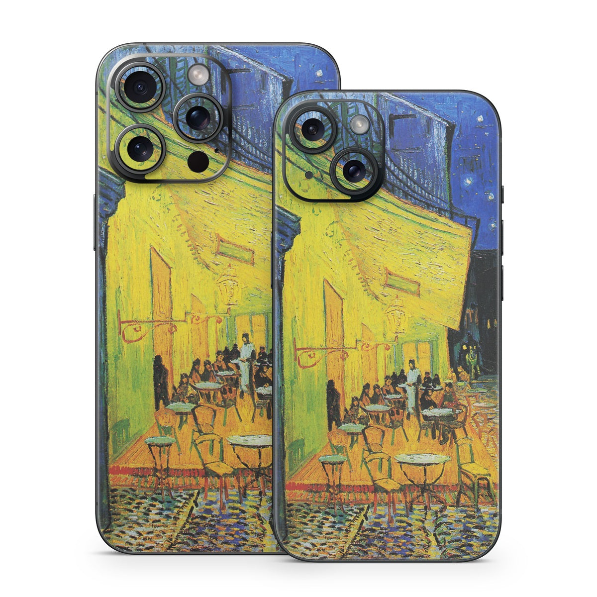 Cafe Terrace At Night - Apple iPhone 15 Skin