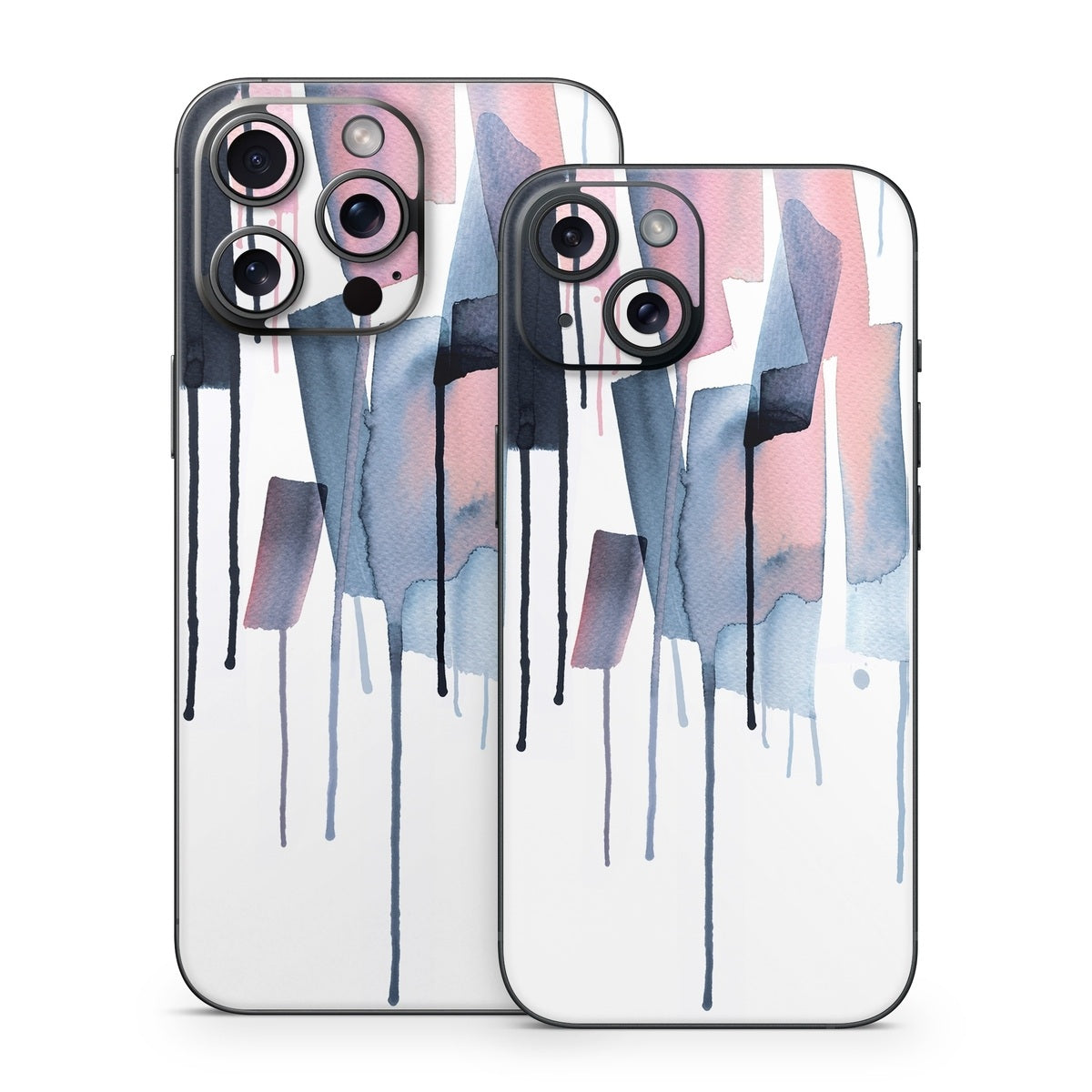 Watery Stripes - Apple iPhone 15 Skin