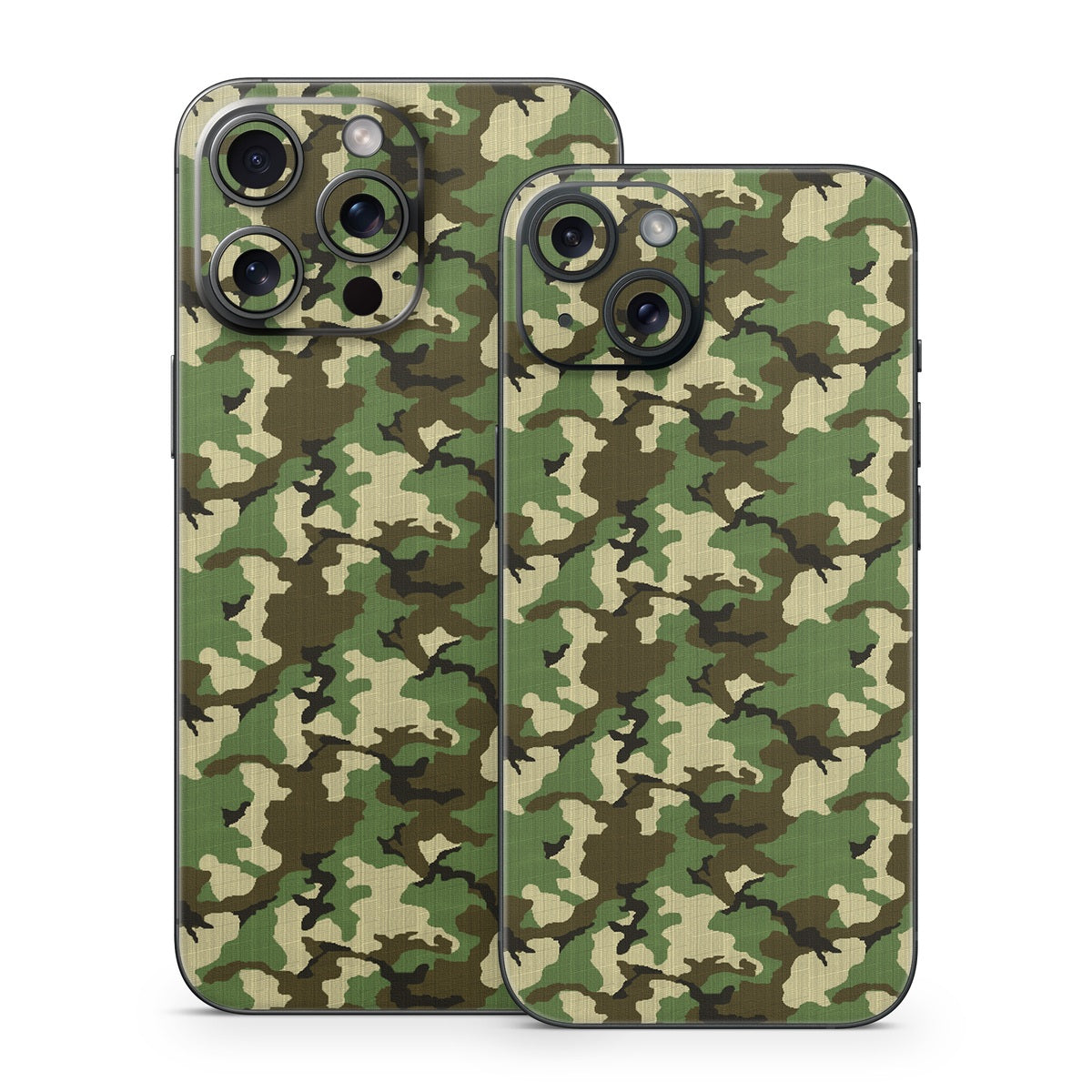 Woodland Camo - Apple iPhone 15 Skin