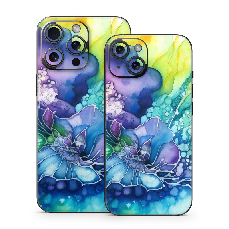 Watercolor Flora - Apple iPhone 15 Skin