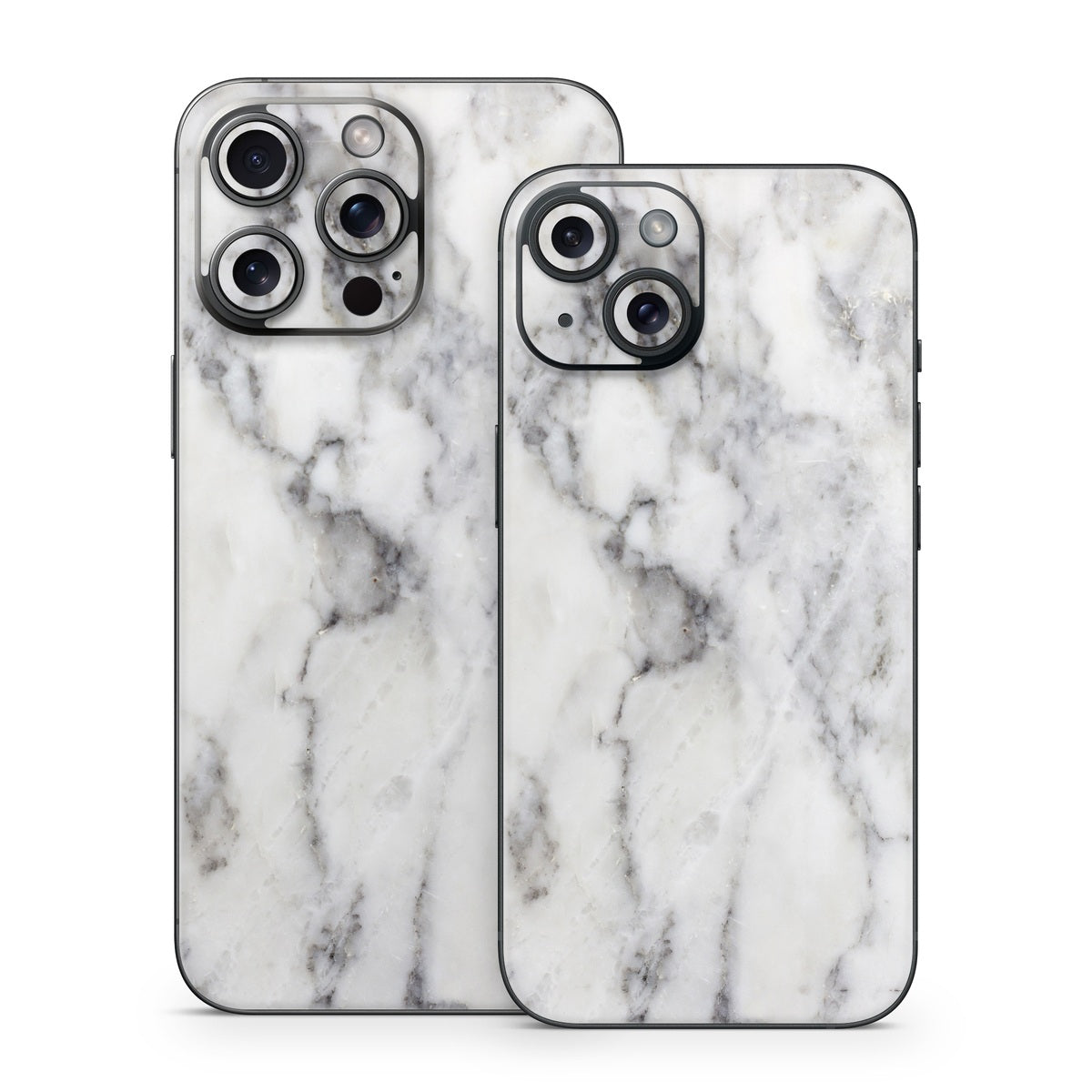 White Marble - Apple iPhone 15 Skin