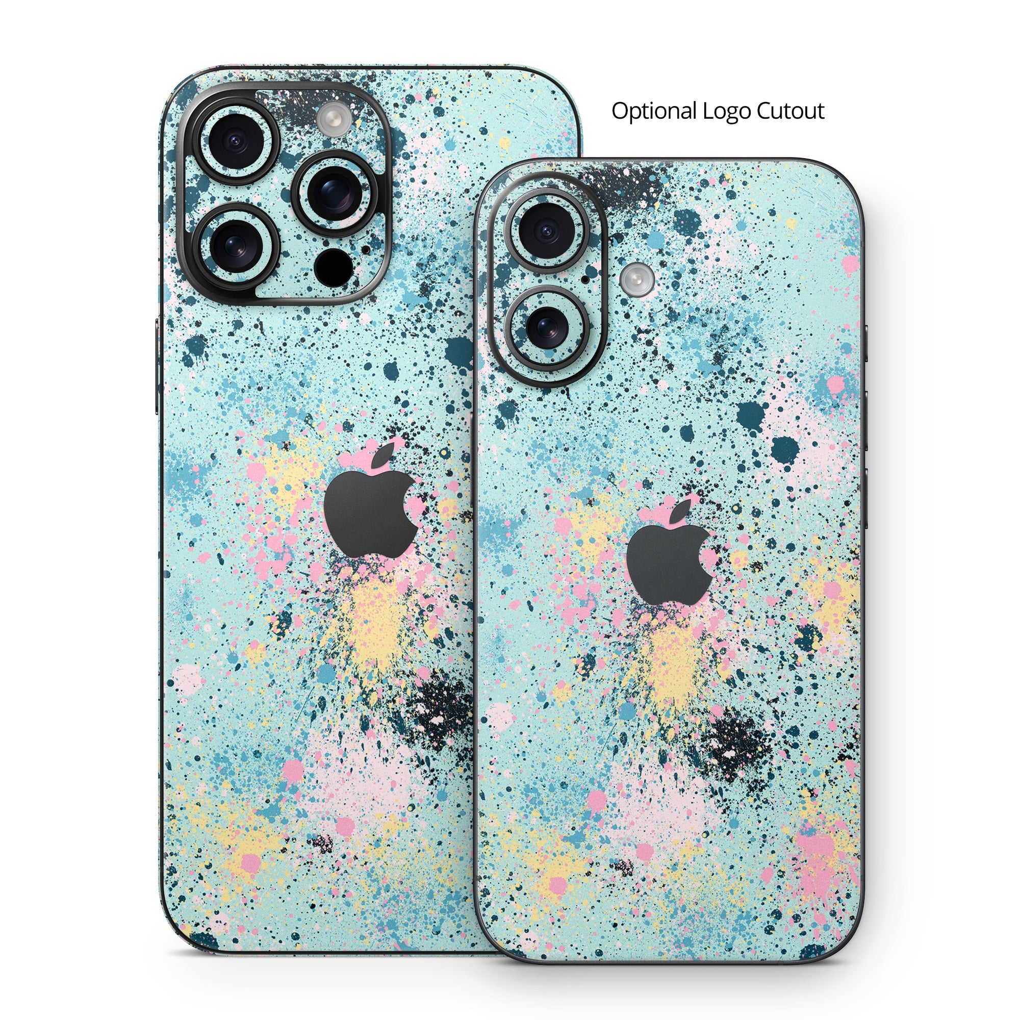 Abstract Ink Splatter - Apple iPhone 16 Skin