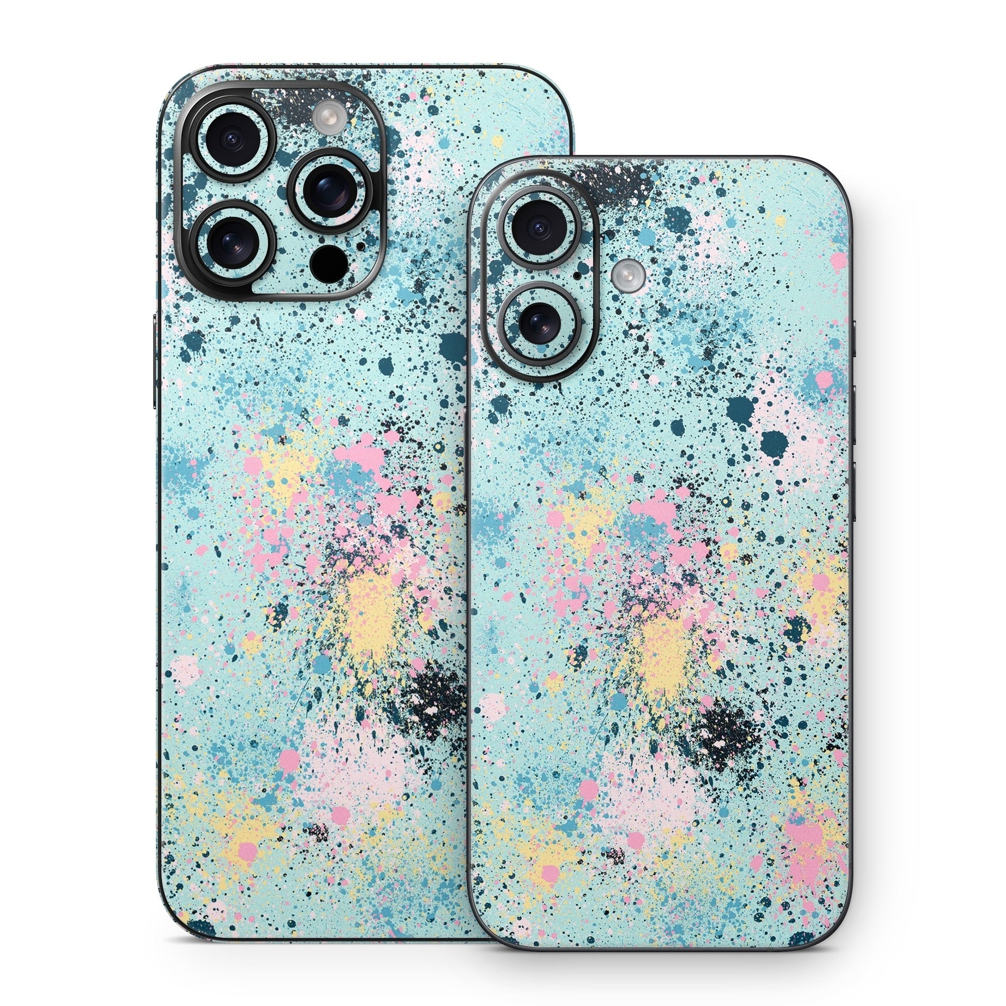 Abstract Ink Splatter - Apple iPhone 16 Skin