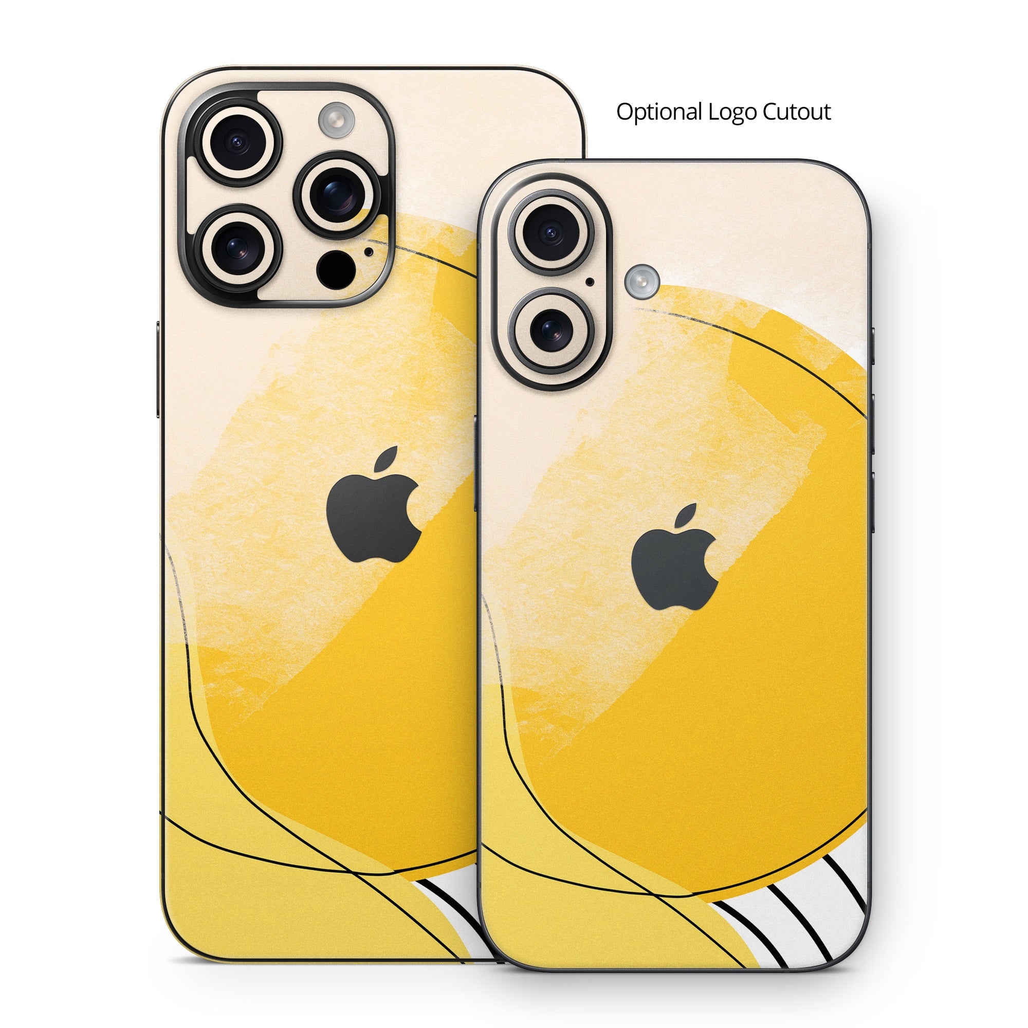 Abstract Yellow - Apple iPhone 16 Skin