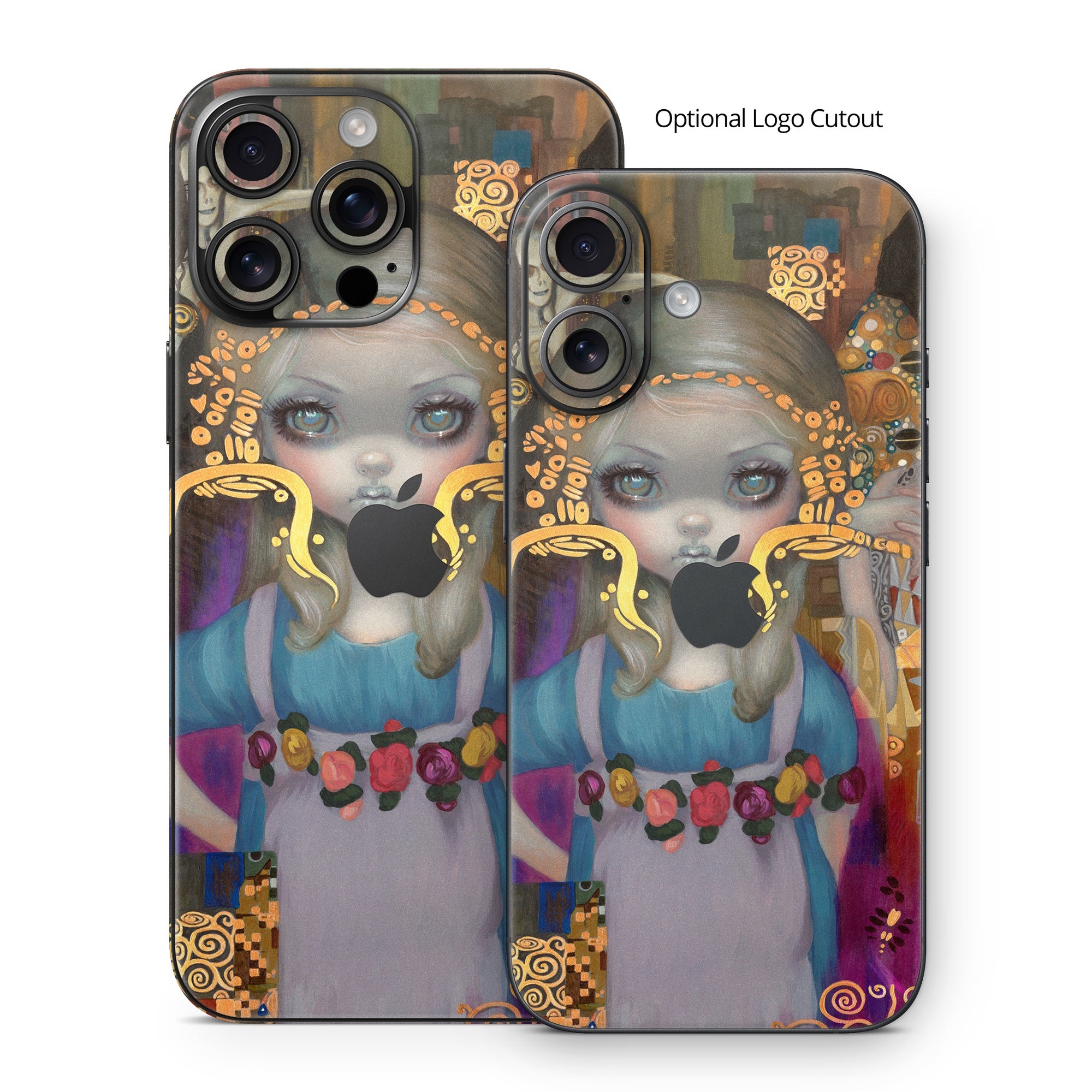 Alice in a Klimt Dream - Apple iPhone 16 Skin