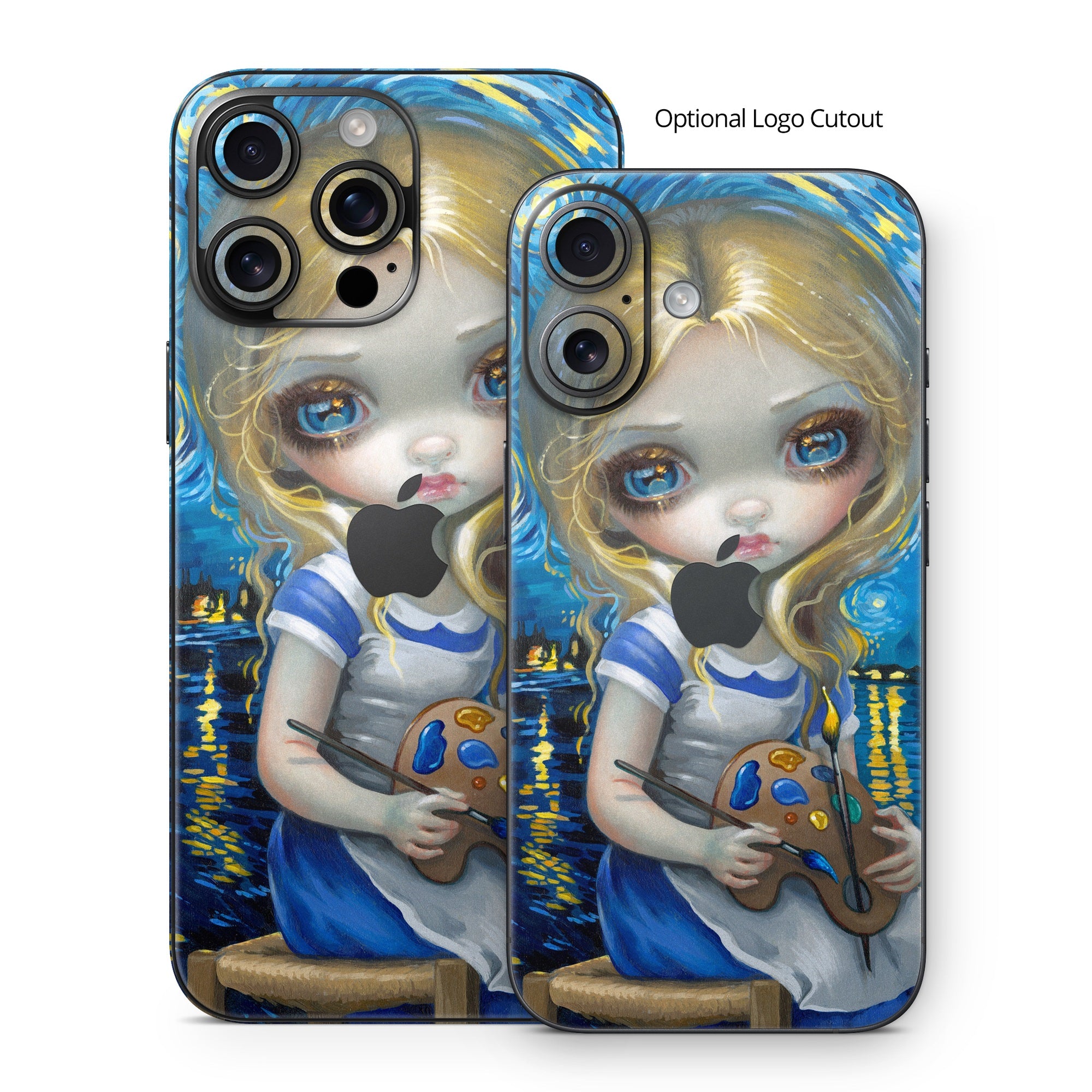 Alice in a Van Gogh - Apple iPhone 16 Skin