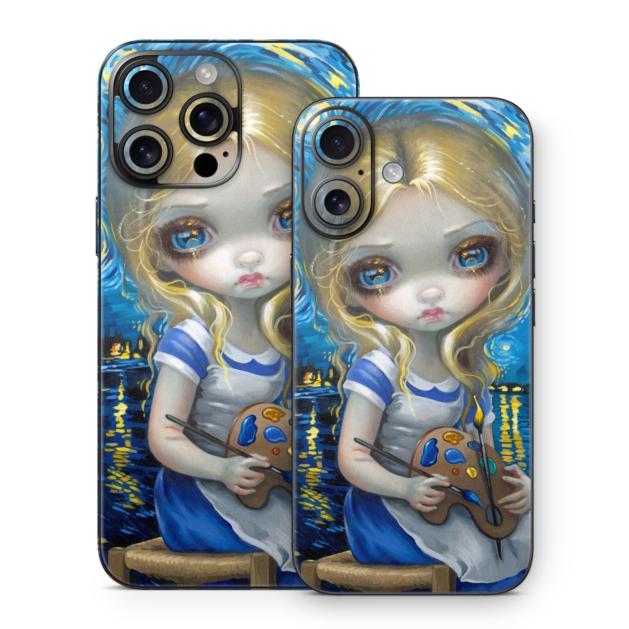 Alice in a Van Gogh - Apple iPhone 16 Skin