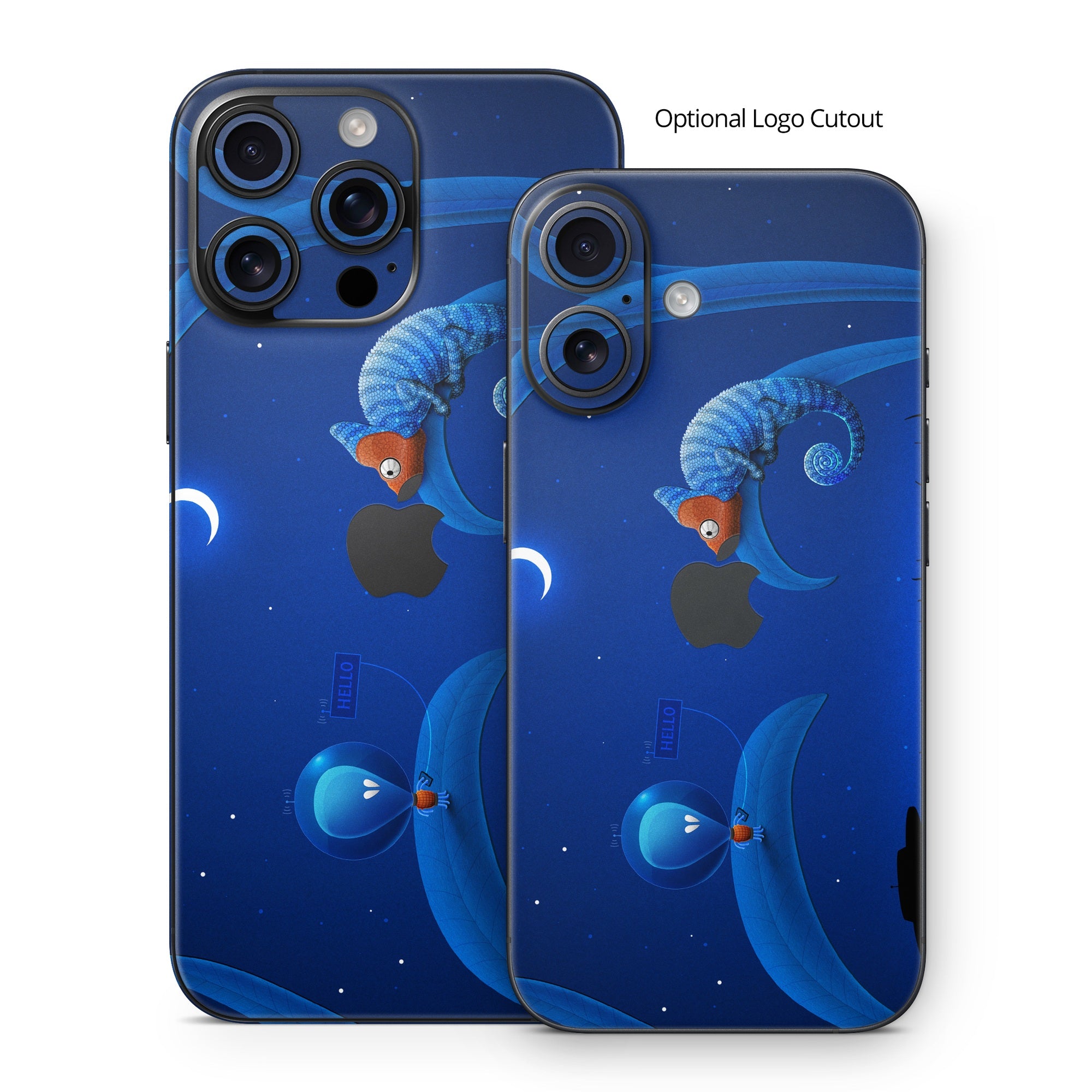 Alien and Chameleon - Apple iPhone 16 Skin