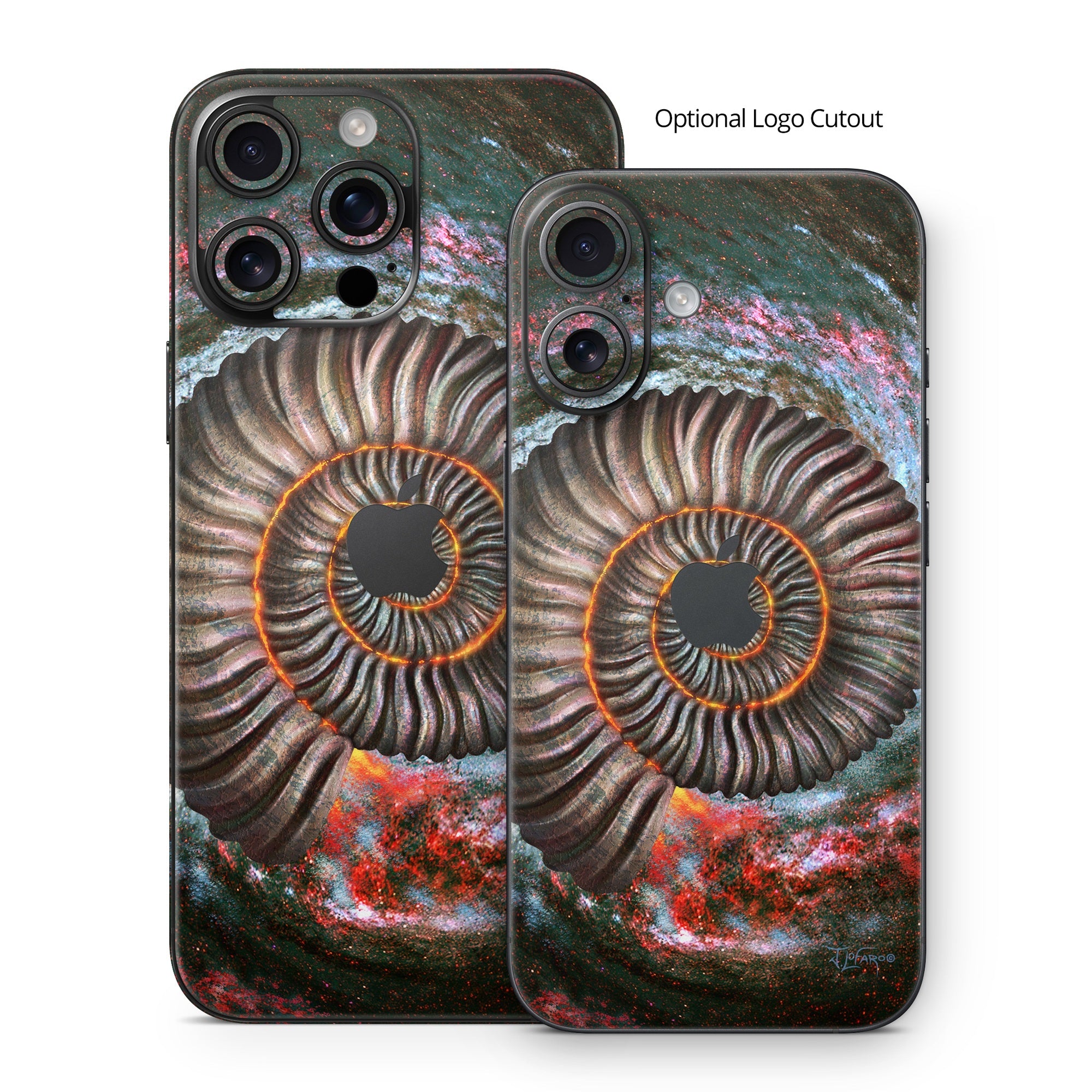 Ammonite Galaxy - Apple iPhone 16 Skin