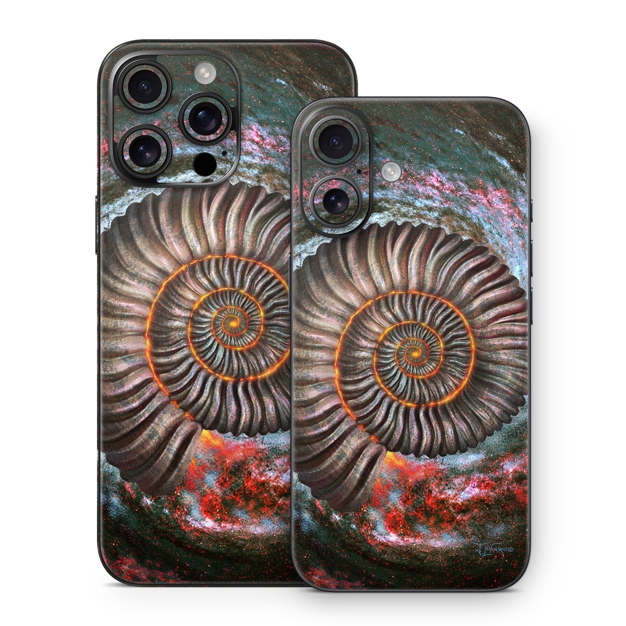 Ammonite Galaxy - Apple iPhone 16 Skin