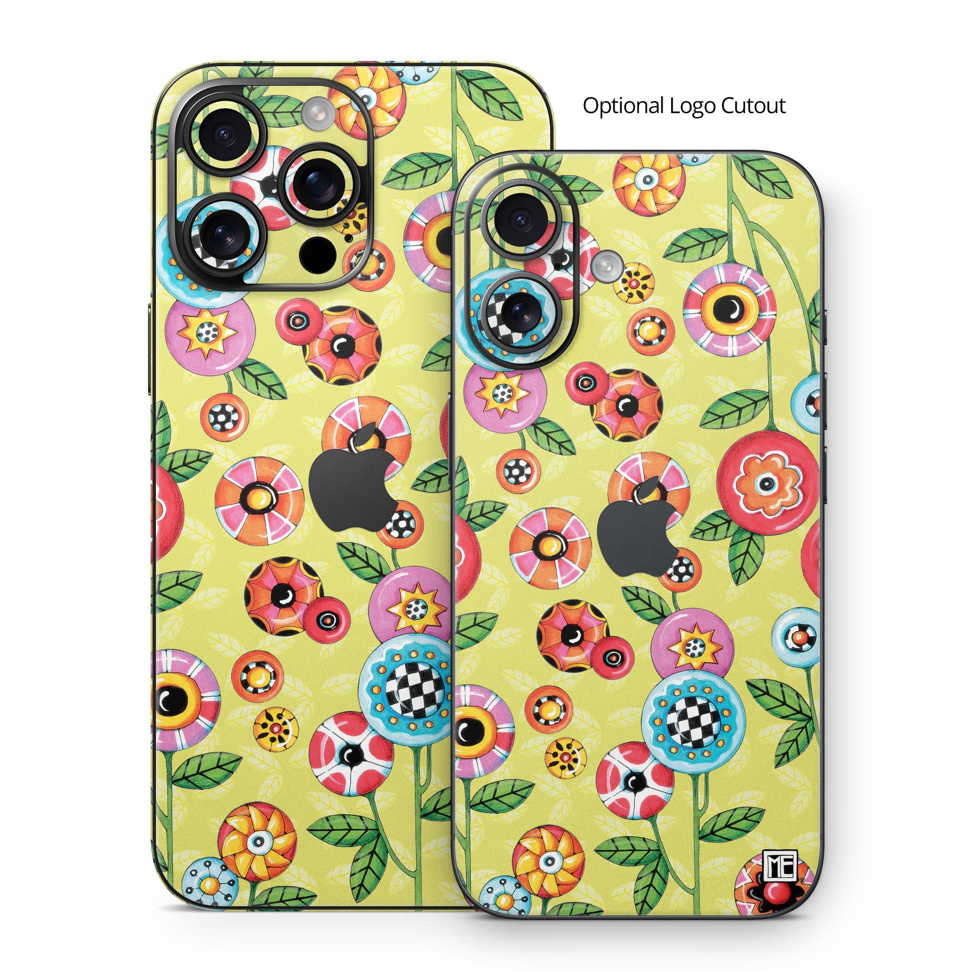 Button Flowers - Apple iPhone 16 Skin