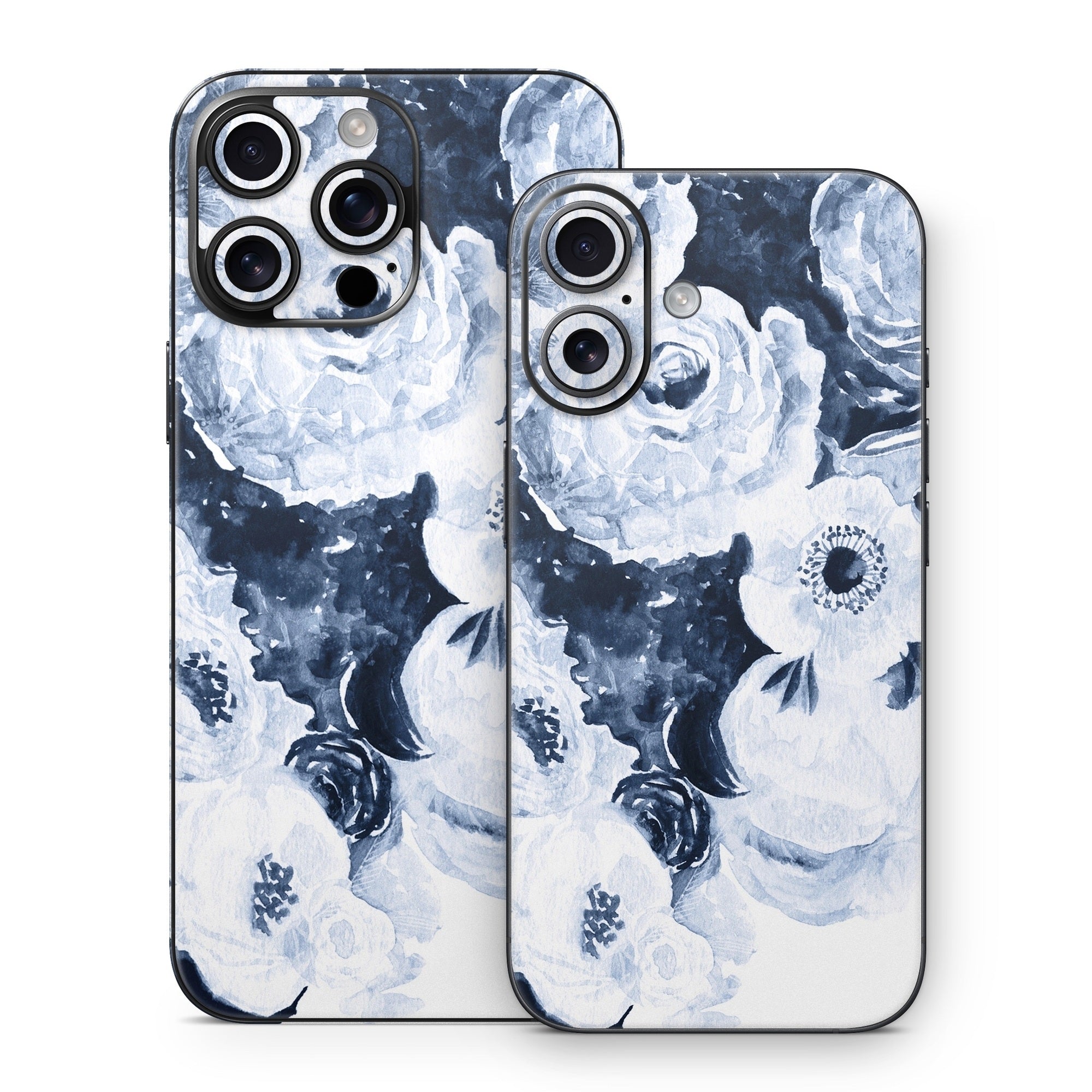 Blue Blooms - Apple iPhone 16 Skin