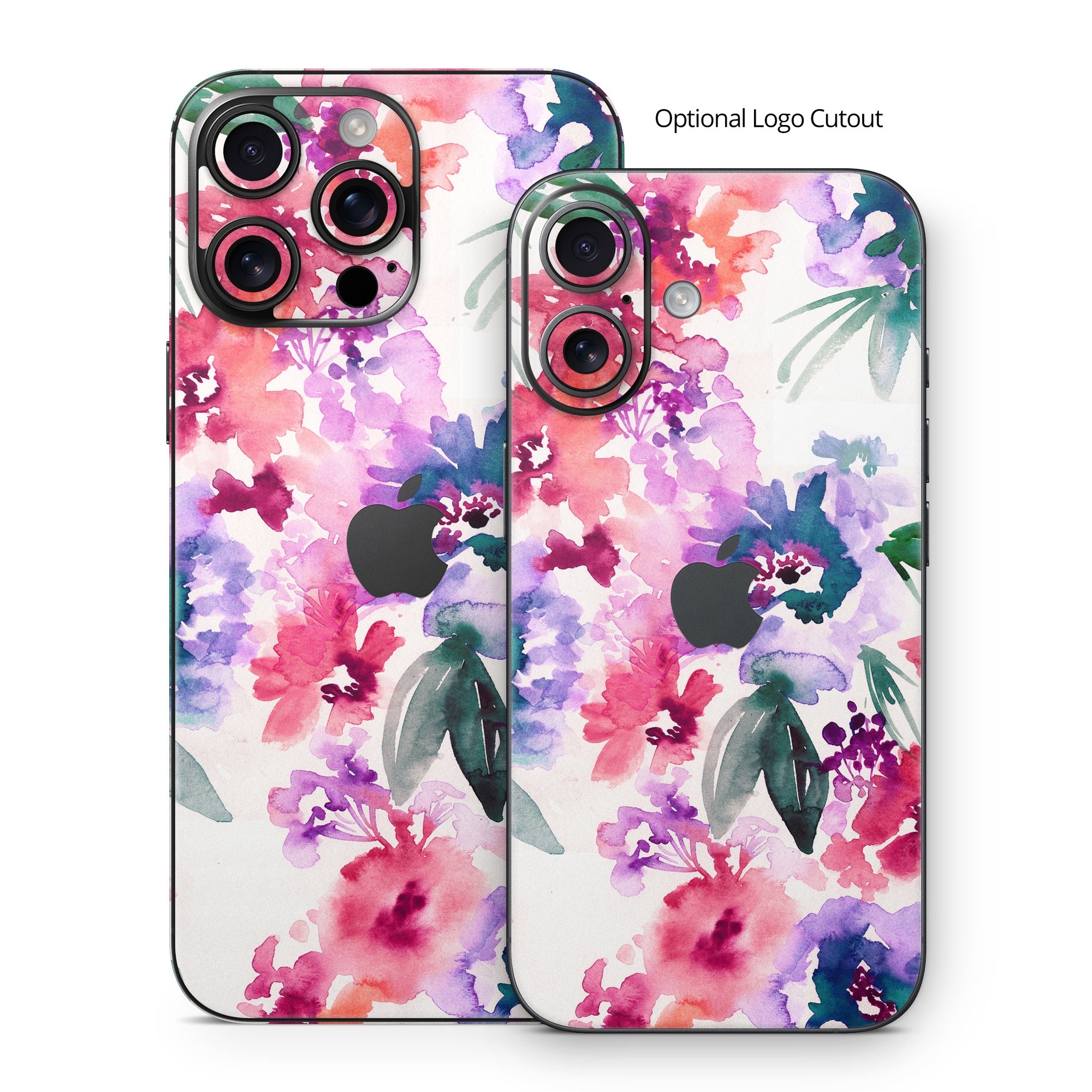 Blurred Flowers - Apple iPhone 16 Skin