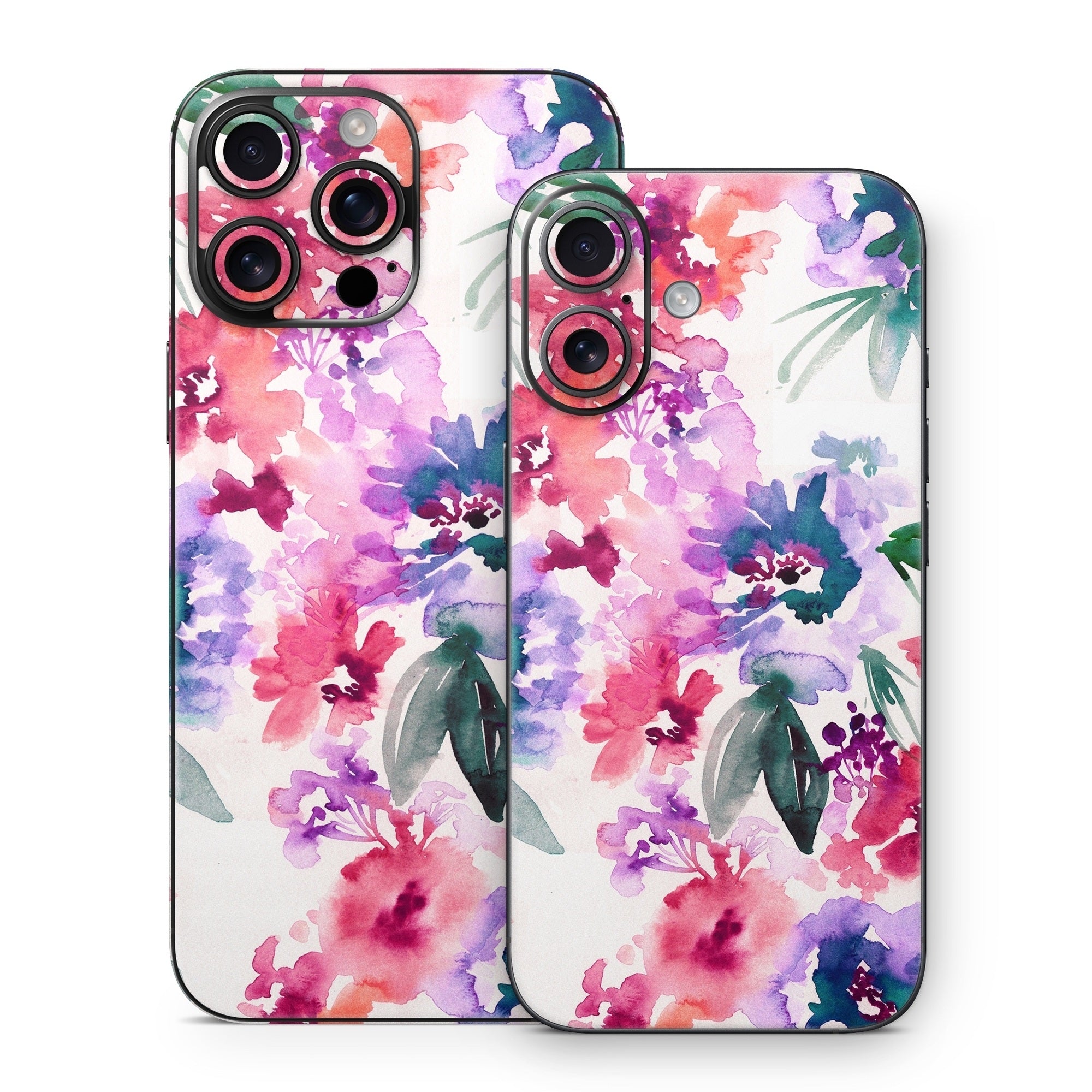 Blurred Flowers - Apple iPhone 16 Skin