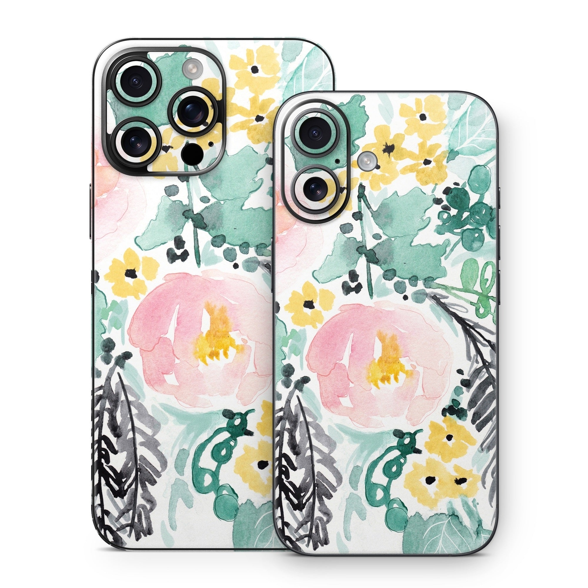 Blushed Flowers - Apple iPhone 16 Skin