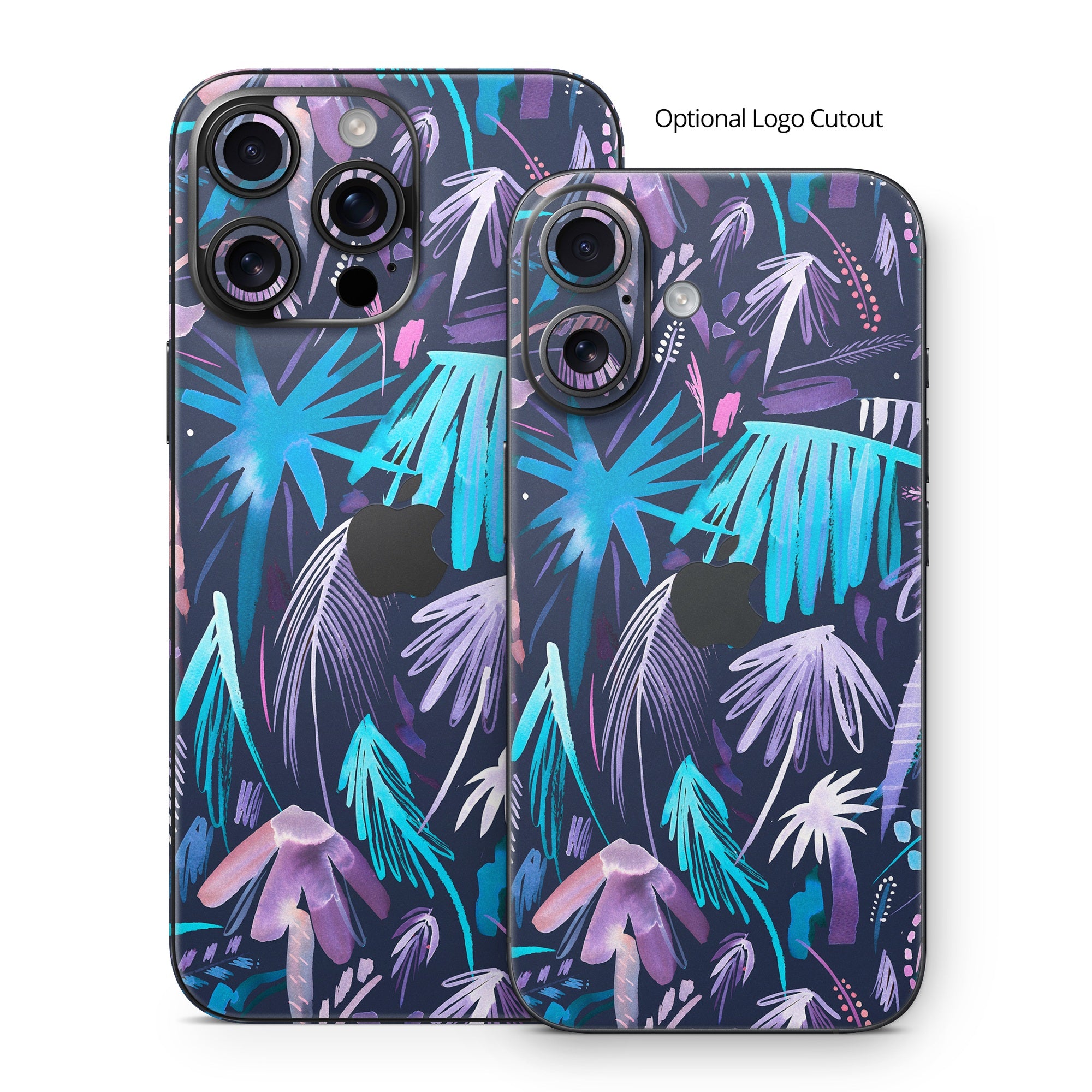 Brushstroke Palms - Apple iPhone 16 Skin