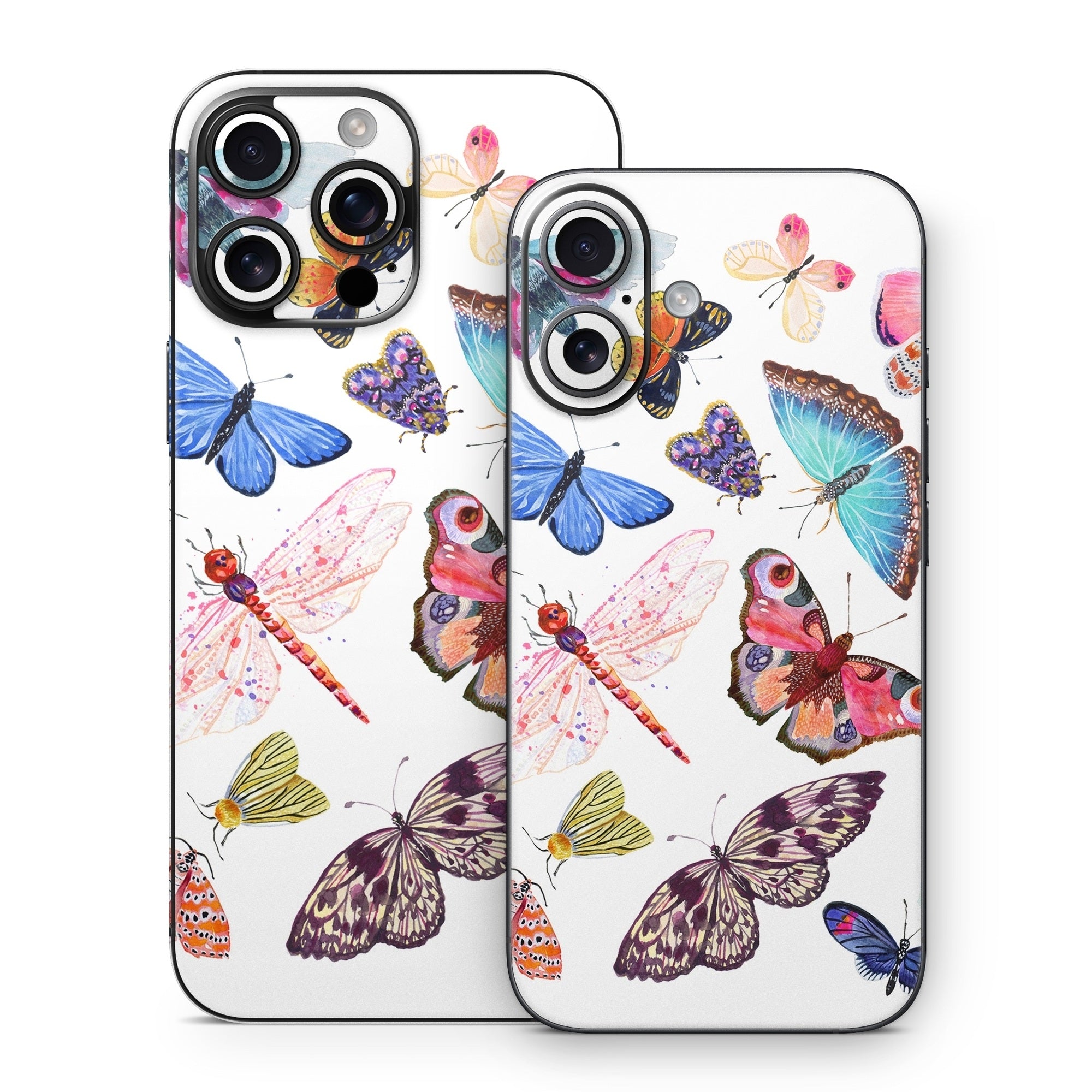 Butterfly Scatter - Apple iPhone 16 Skin