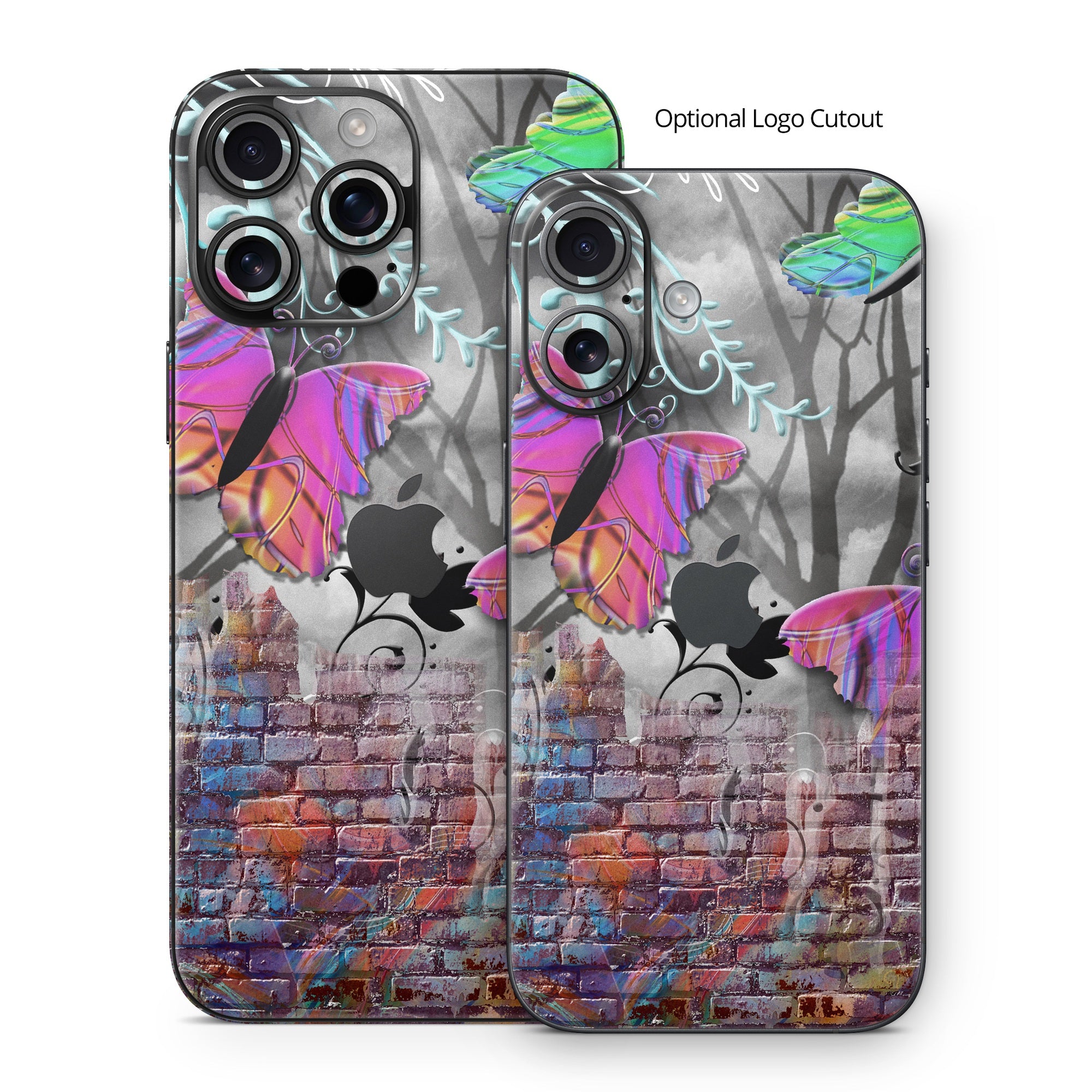 Butterfly Wall - Apple iPhone 16 Skin