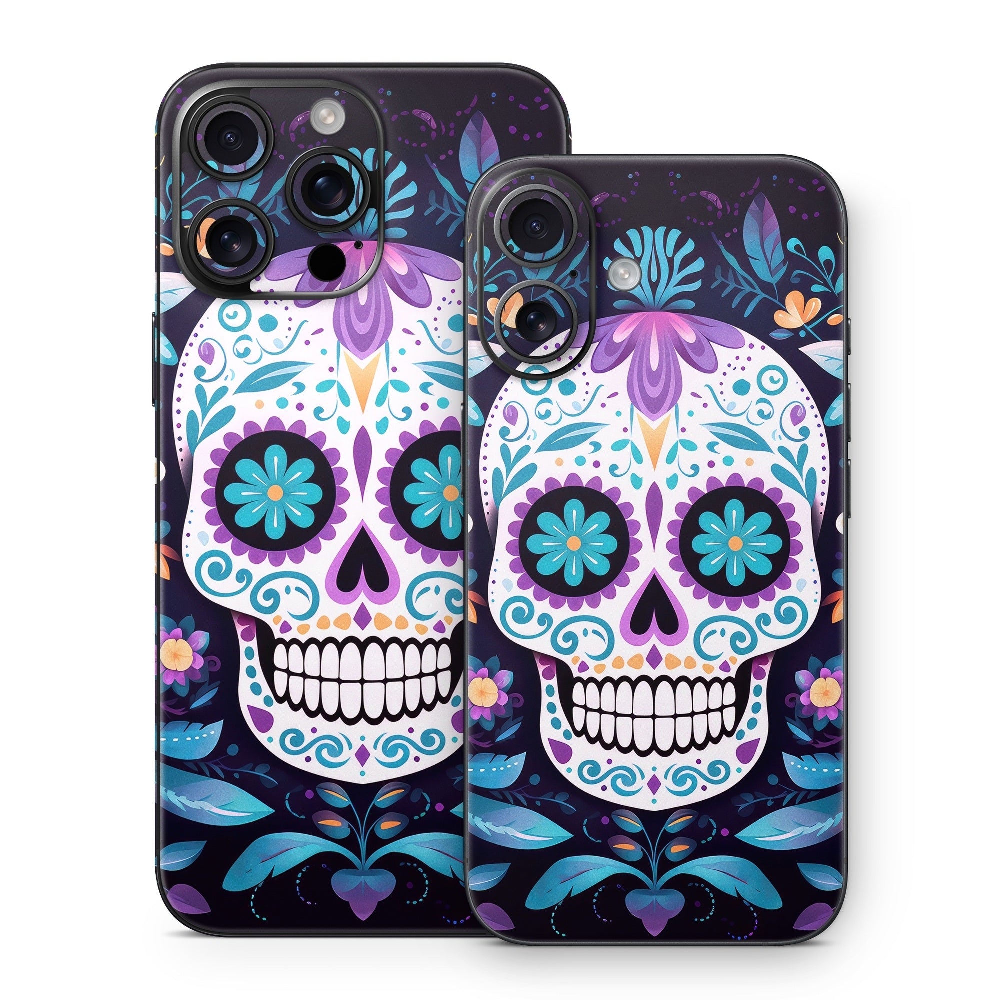 Calavera Azul - Apple iPhone 16 Skin