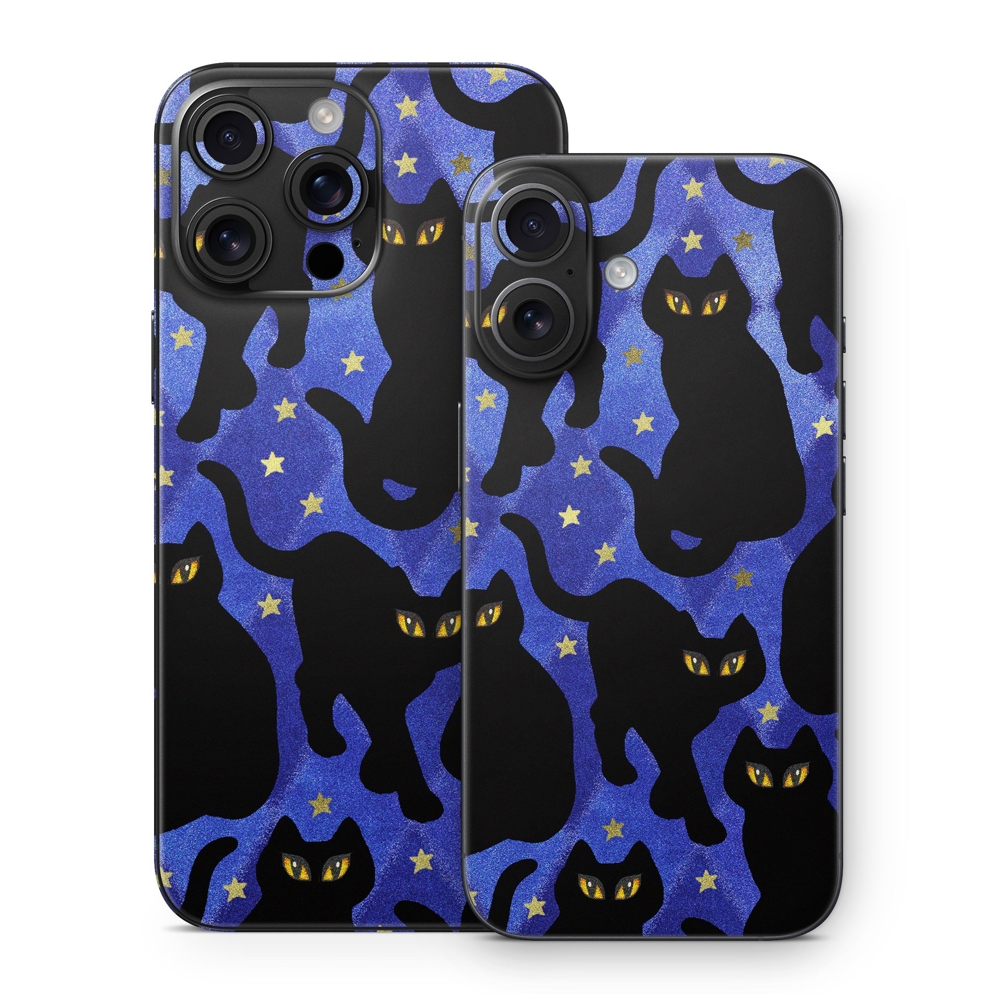 Cat Silhouettes - Apple iPhone 16 Skin