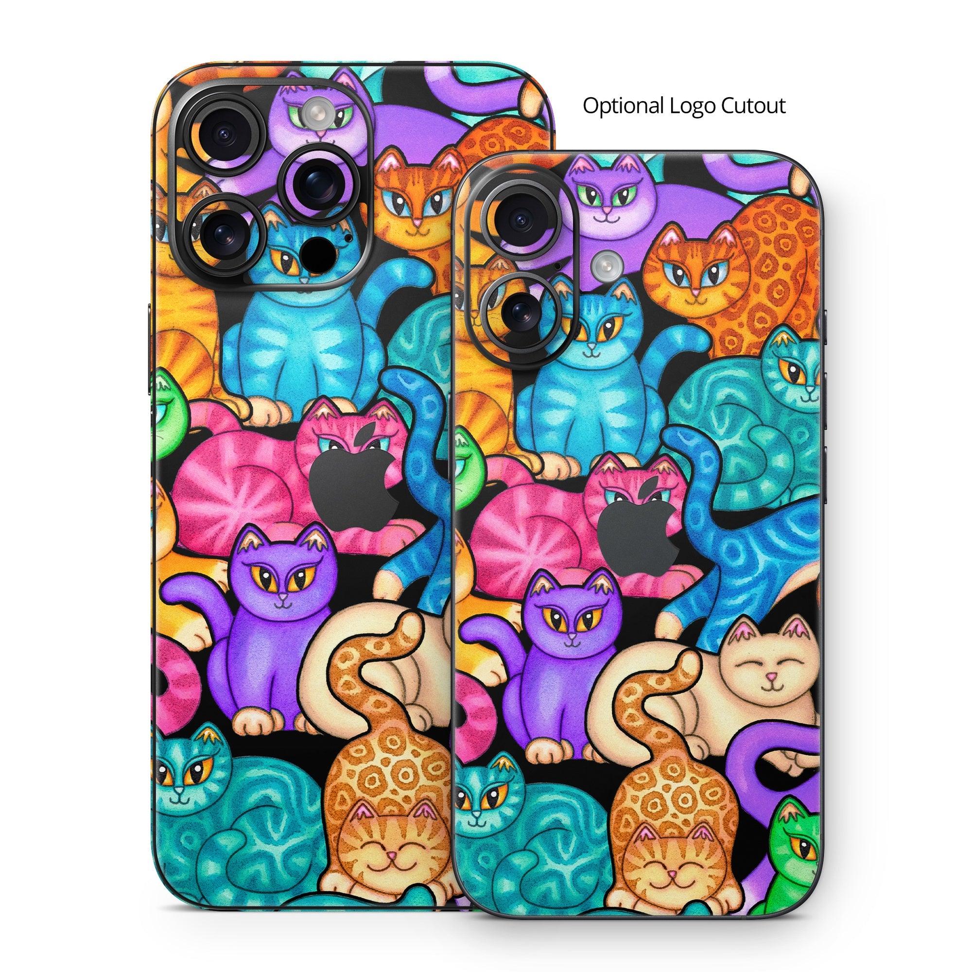 Colorful Kittens - Apple iPhone 16 Skin