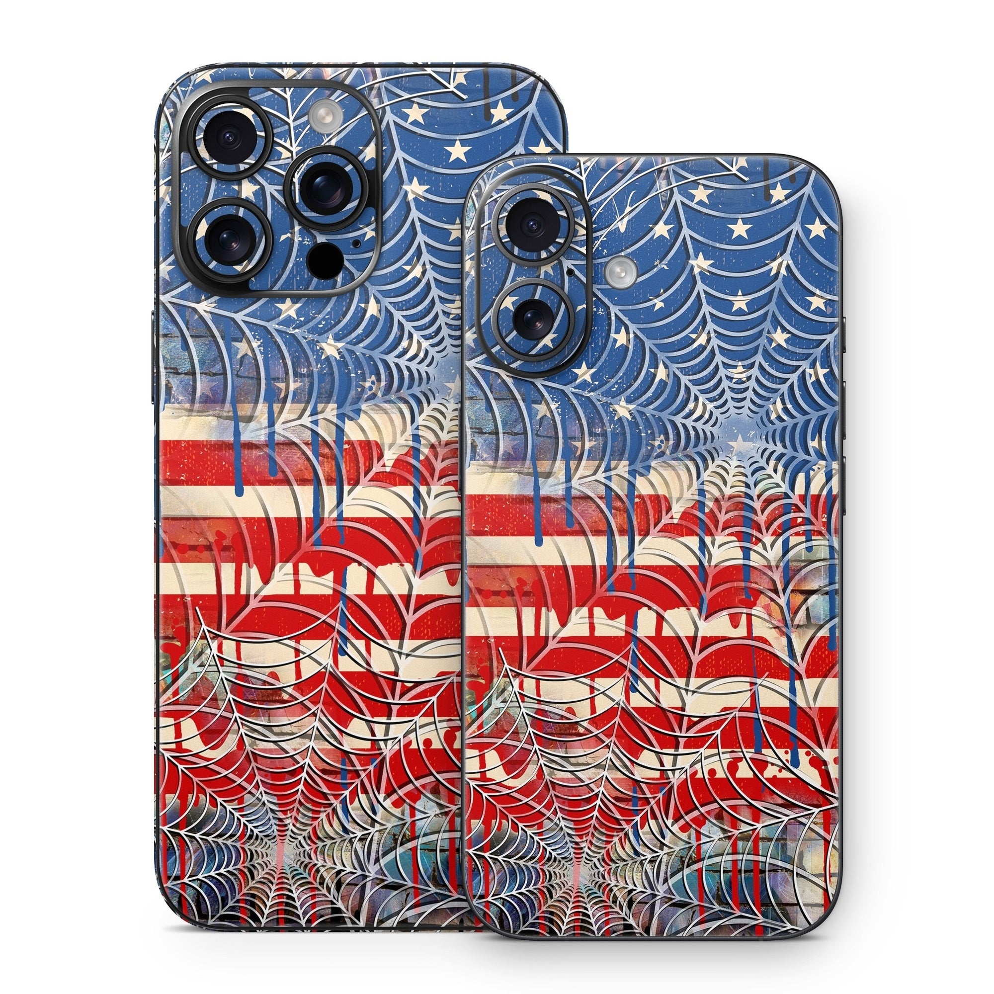 Cobweb Flag - Apple iPhone 16 Skin