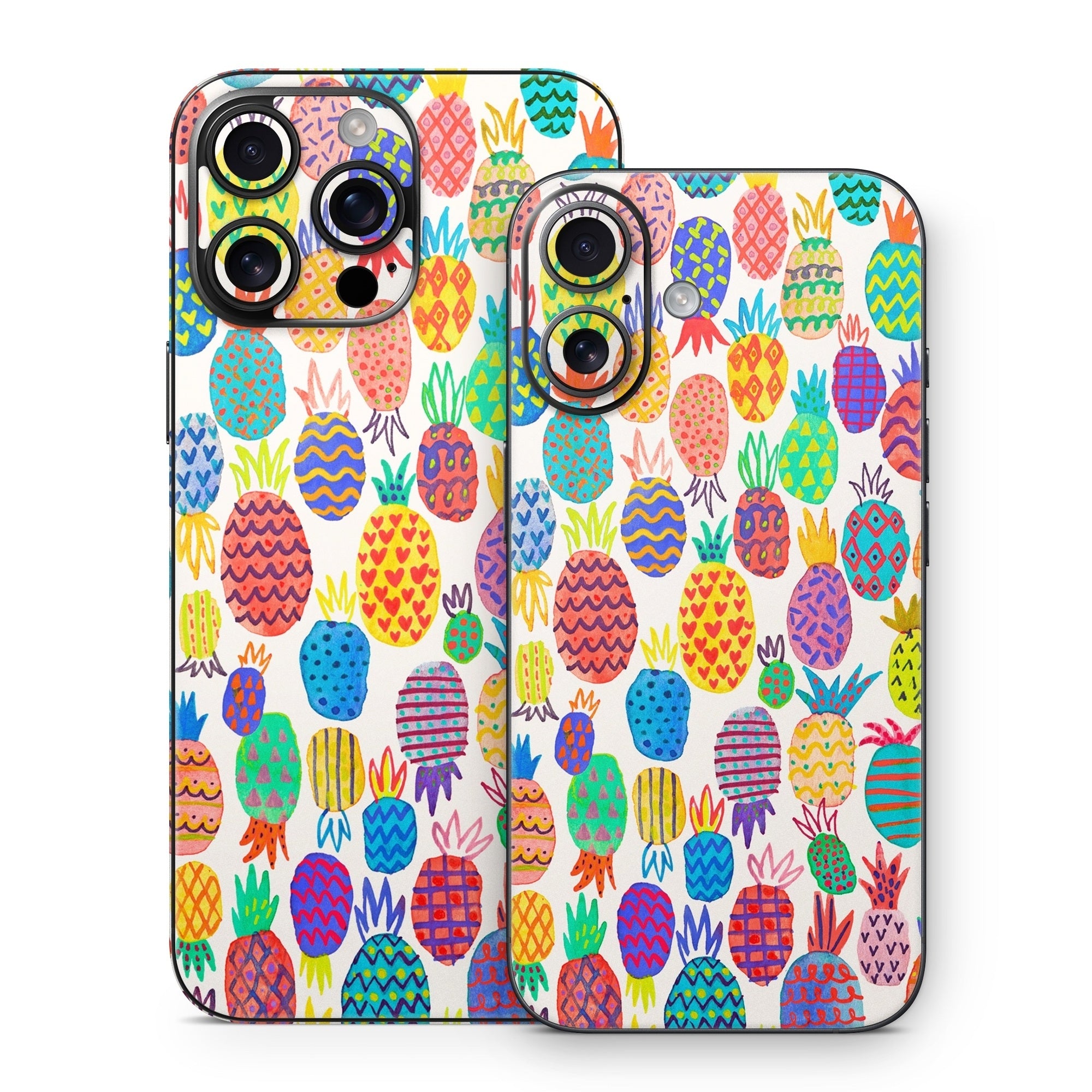 Colorful Pineapples - Apple iPhone 16 Skin