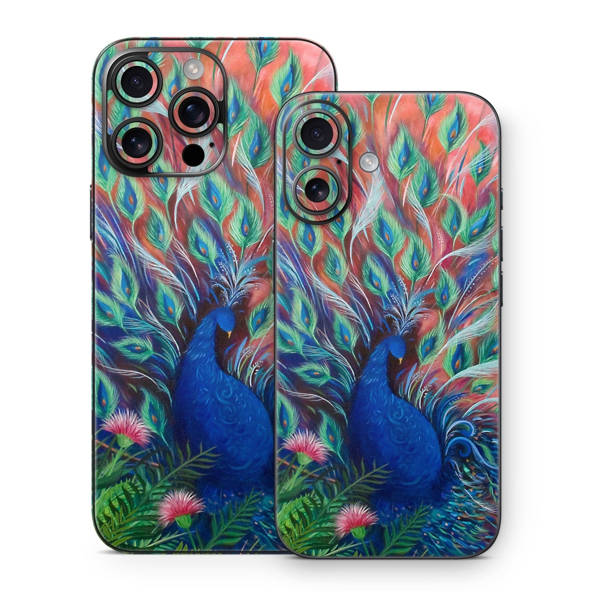 Coral Peacock - Apple iPhone 16 Skin