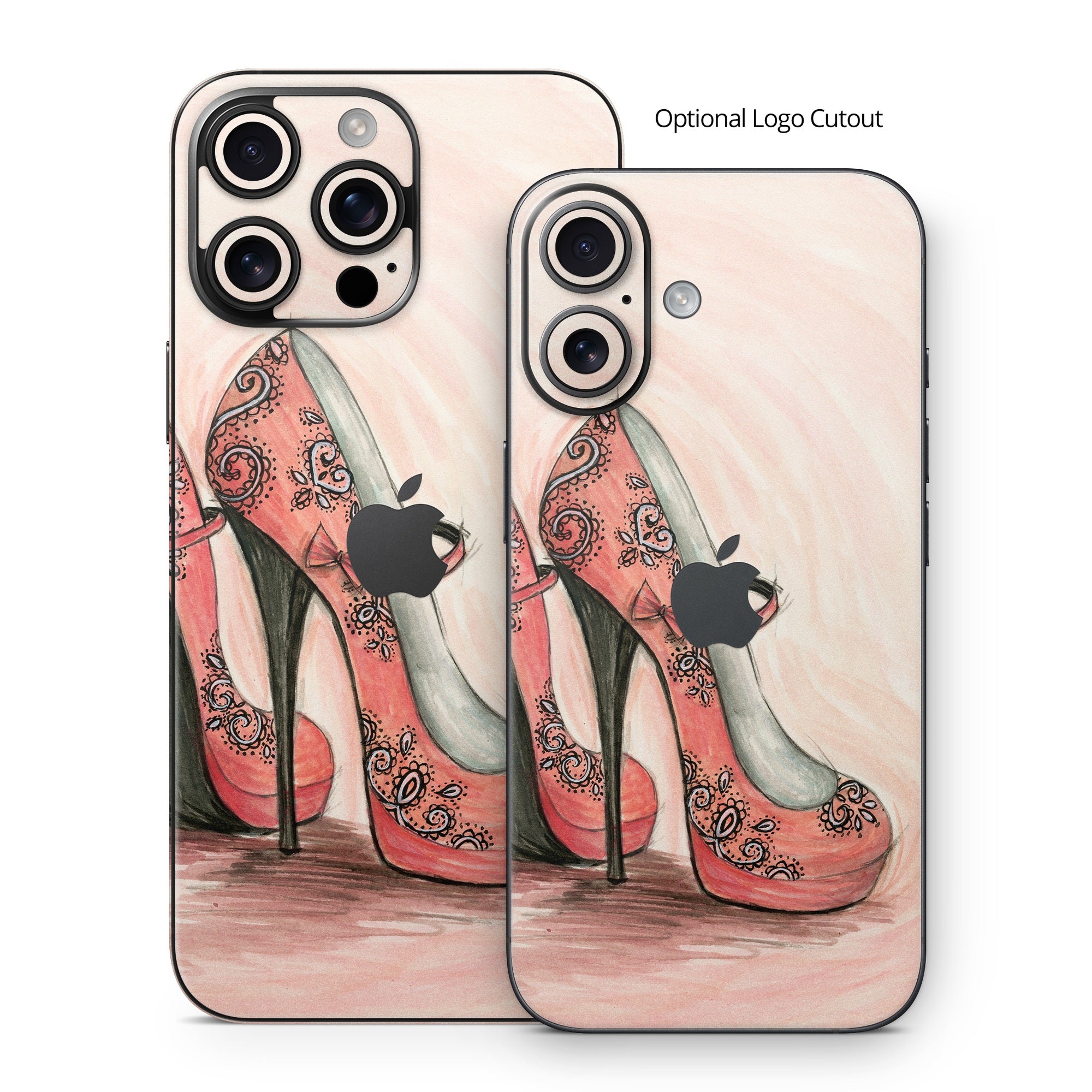 Coral Shoes - Apple iPhone 16 Skin