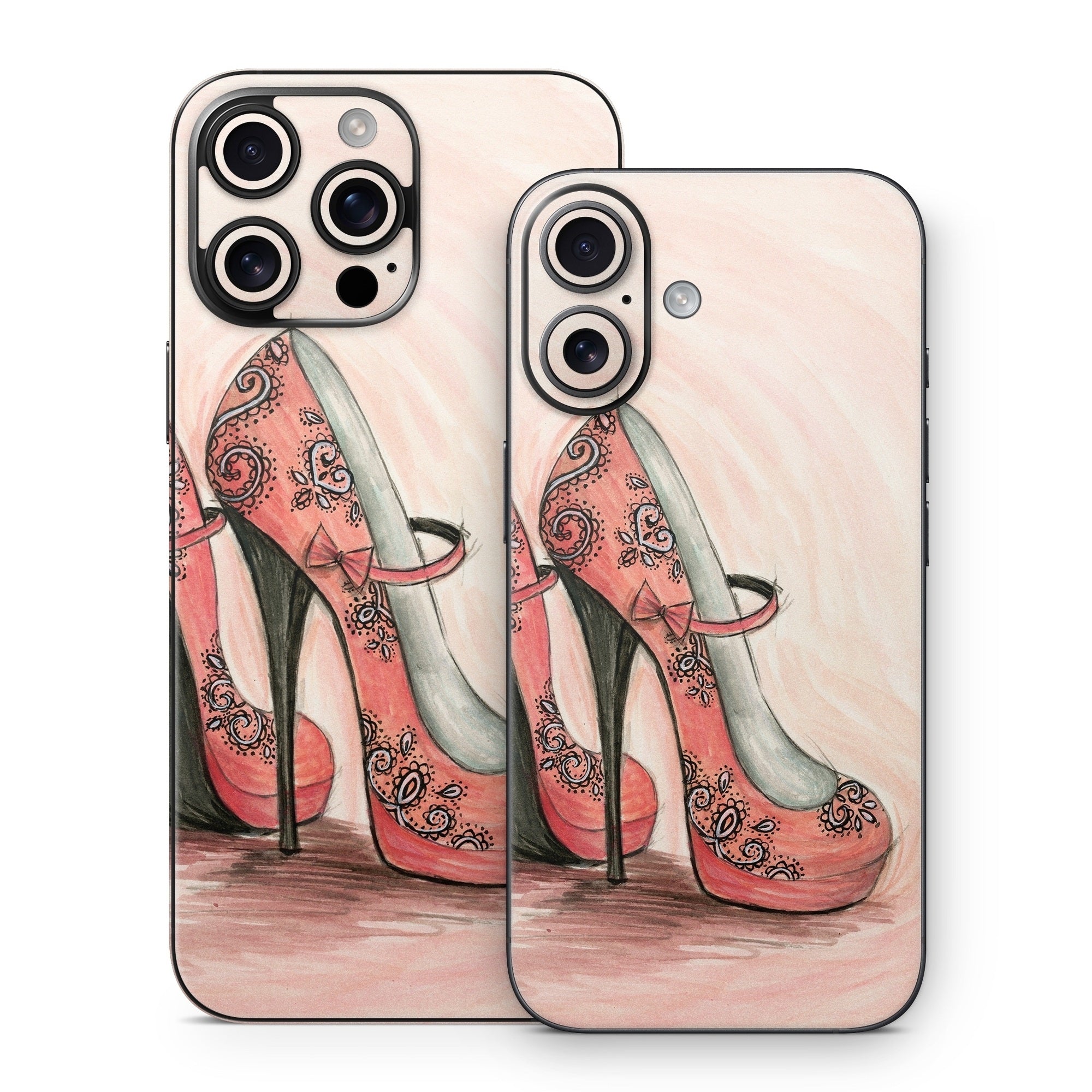 Coral Shoes - Apple iPhone 16 Skin