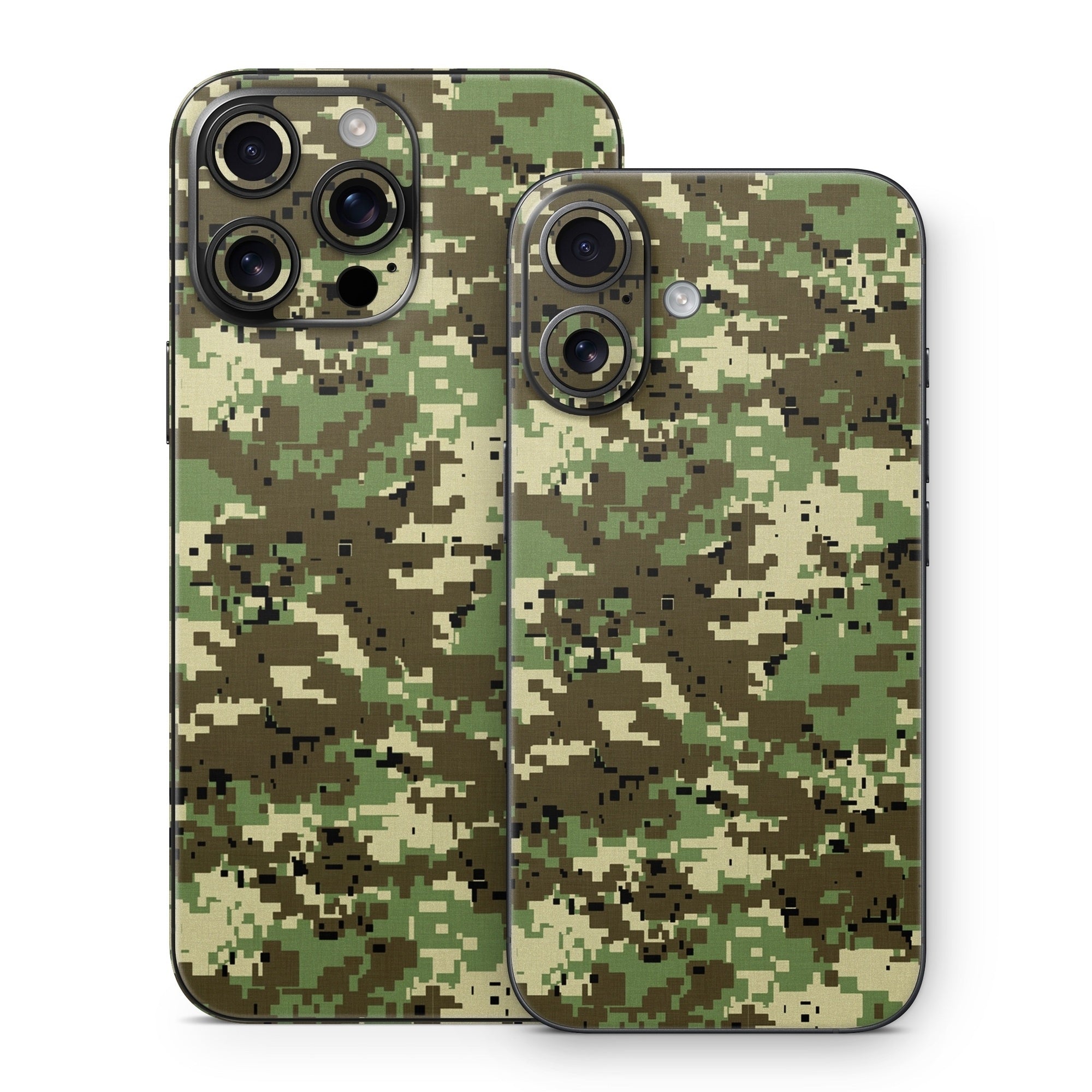 Digital Woodland Camo - Apple iPhone 16 Skin