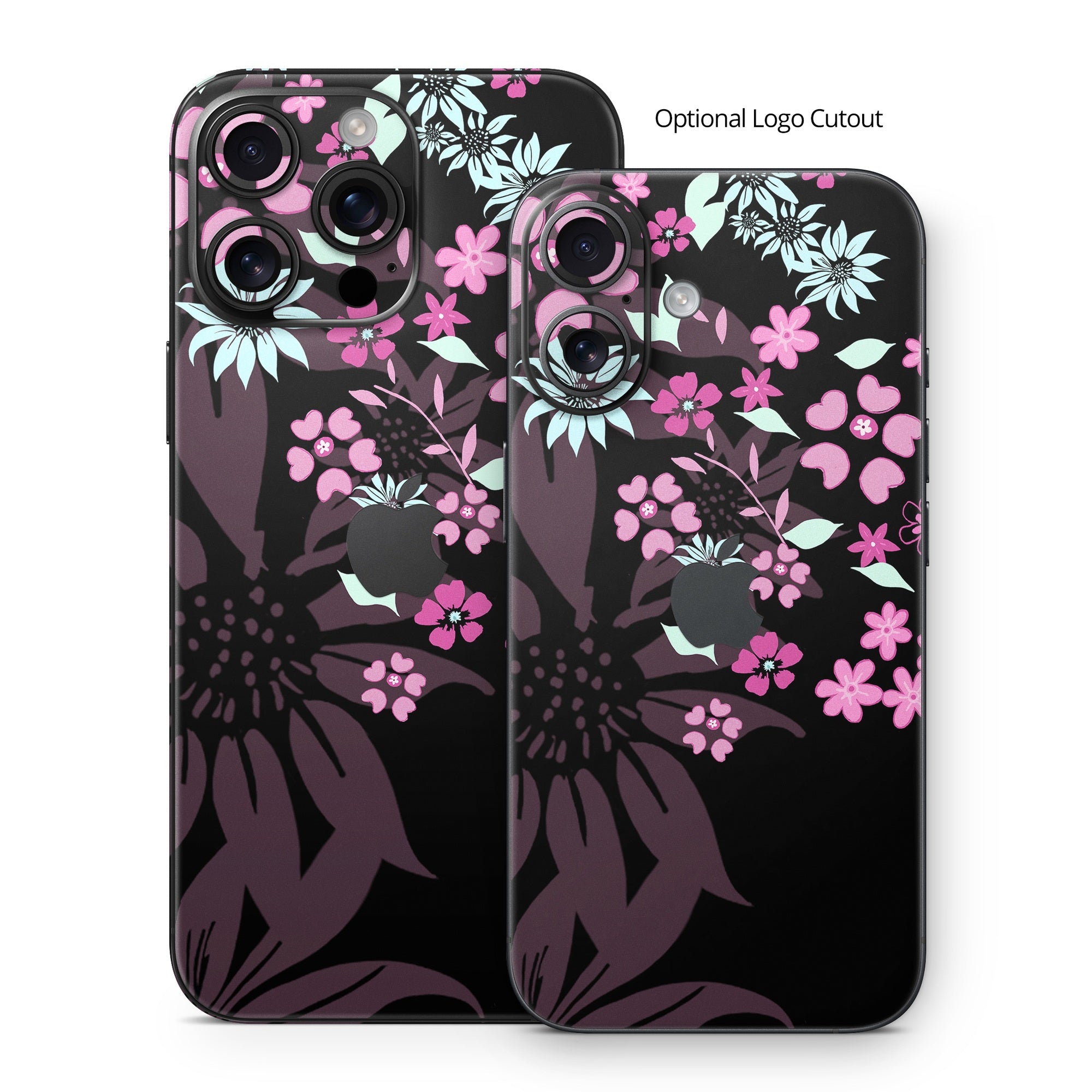 Dark Flowers - Apple iPhone 16 Skin