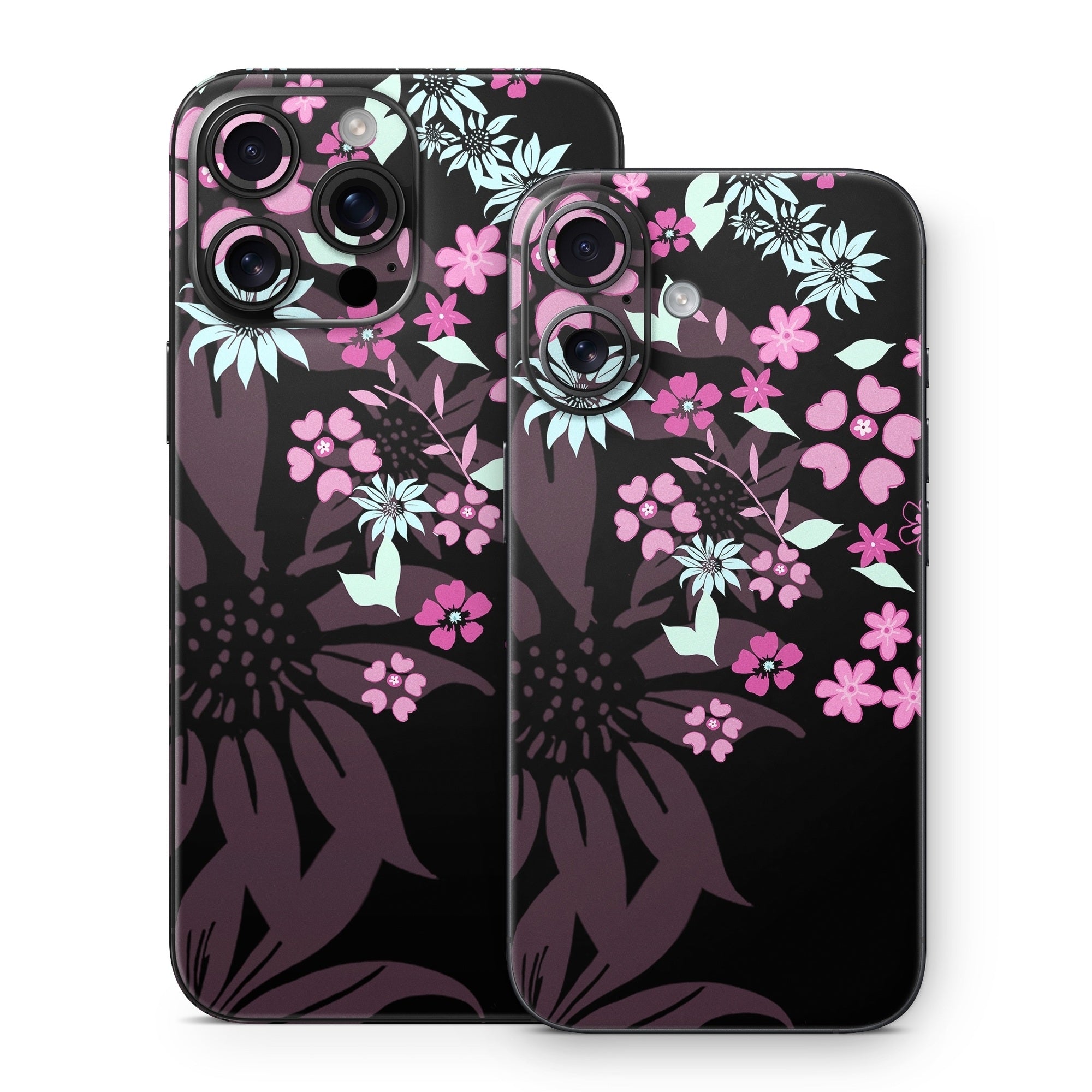 Dark Flowers - Apple iPhone 16 Skin