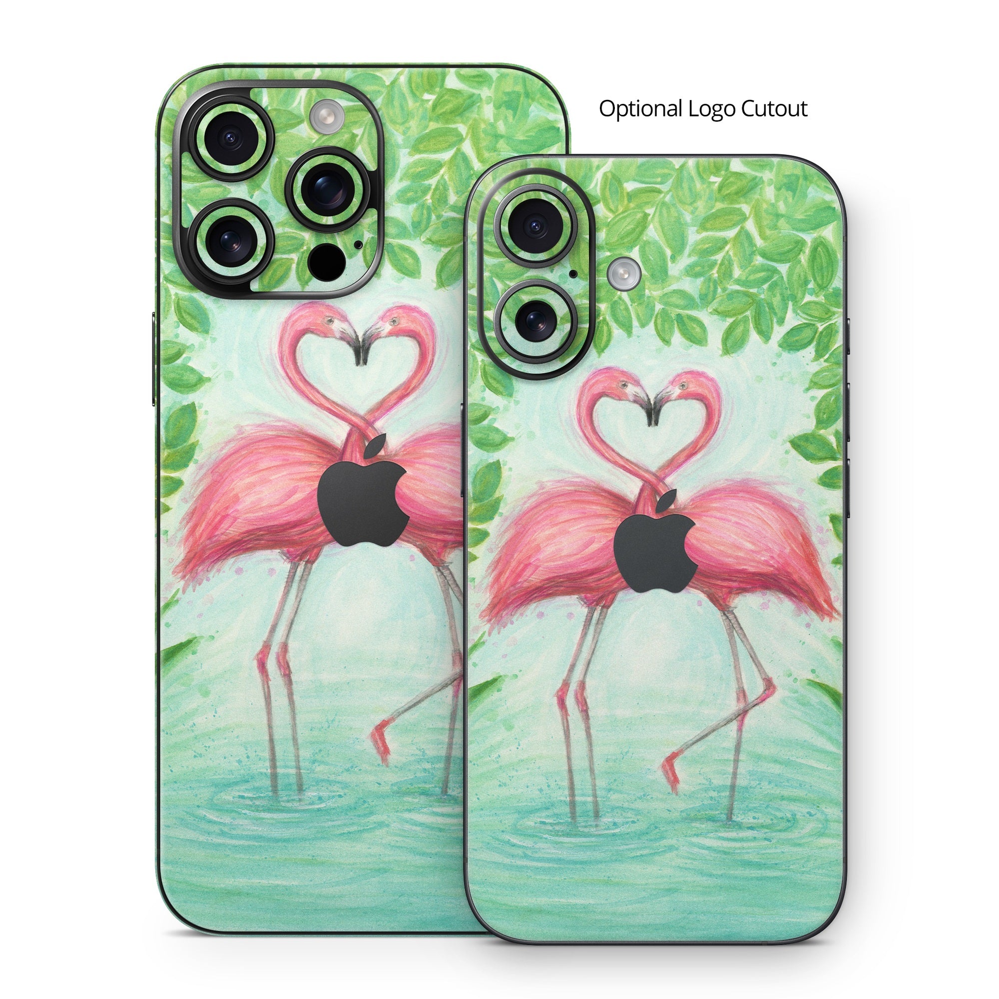 Flamingo Love - Apple iPhone 16 Skin