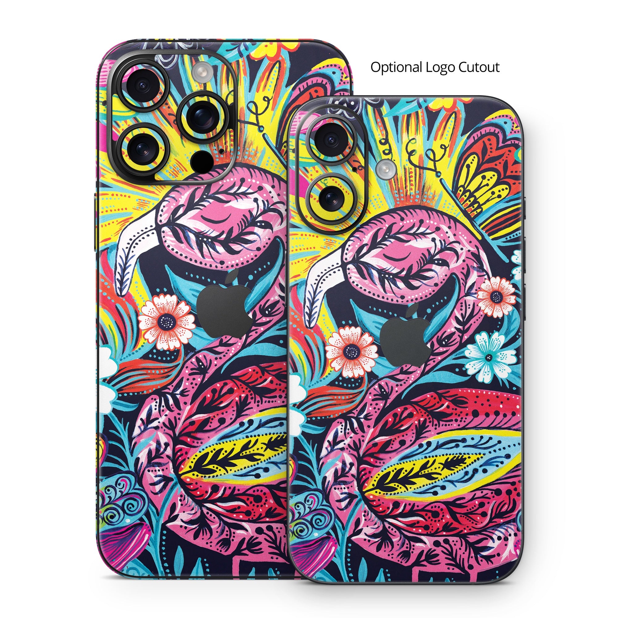 Flashy Flamingo - Apple iPhone 16 Skin